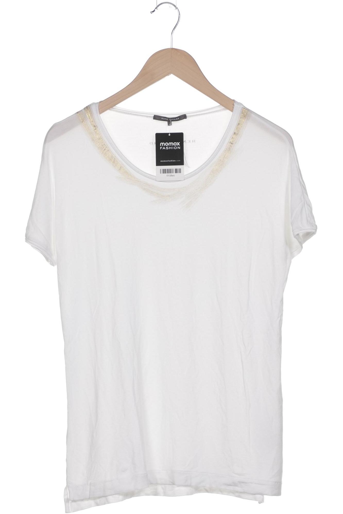 

Rene Lezard Damen T-Shirt, weiß, Gr. 40