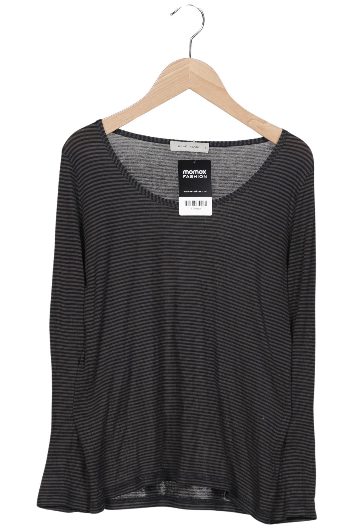 

Rene Lezard Damen Langarmshirt, grau, Gr. 36