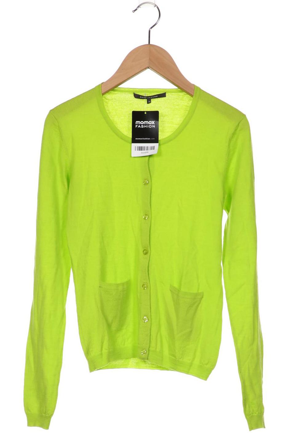 

Rene Lezard Damen Strickjacke, grün, Gr. 34