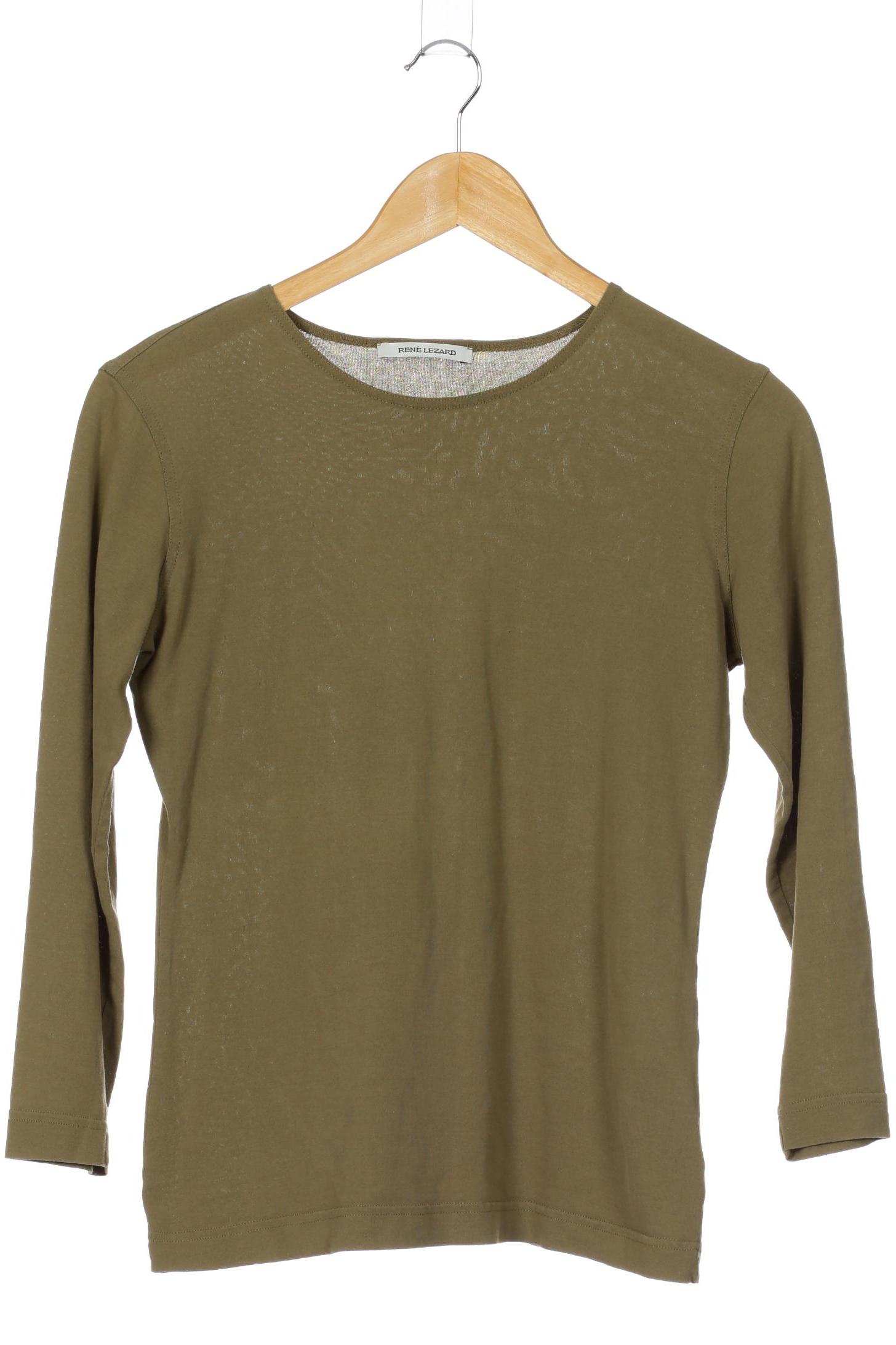 

Rene Lezard Damen Langarmshirt, grün, Gr. 32