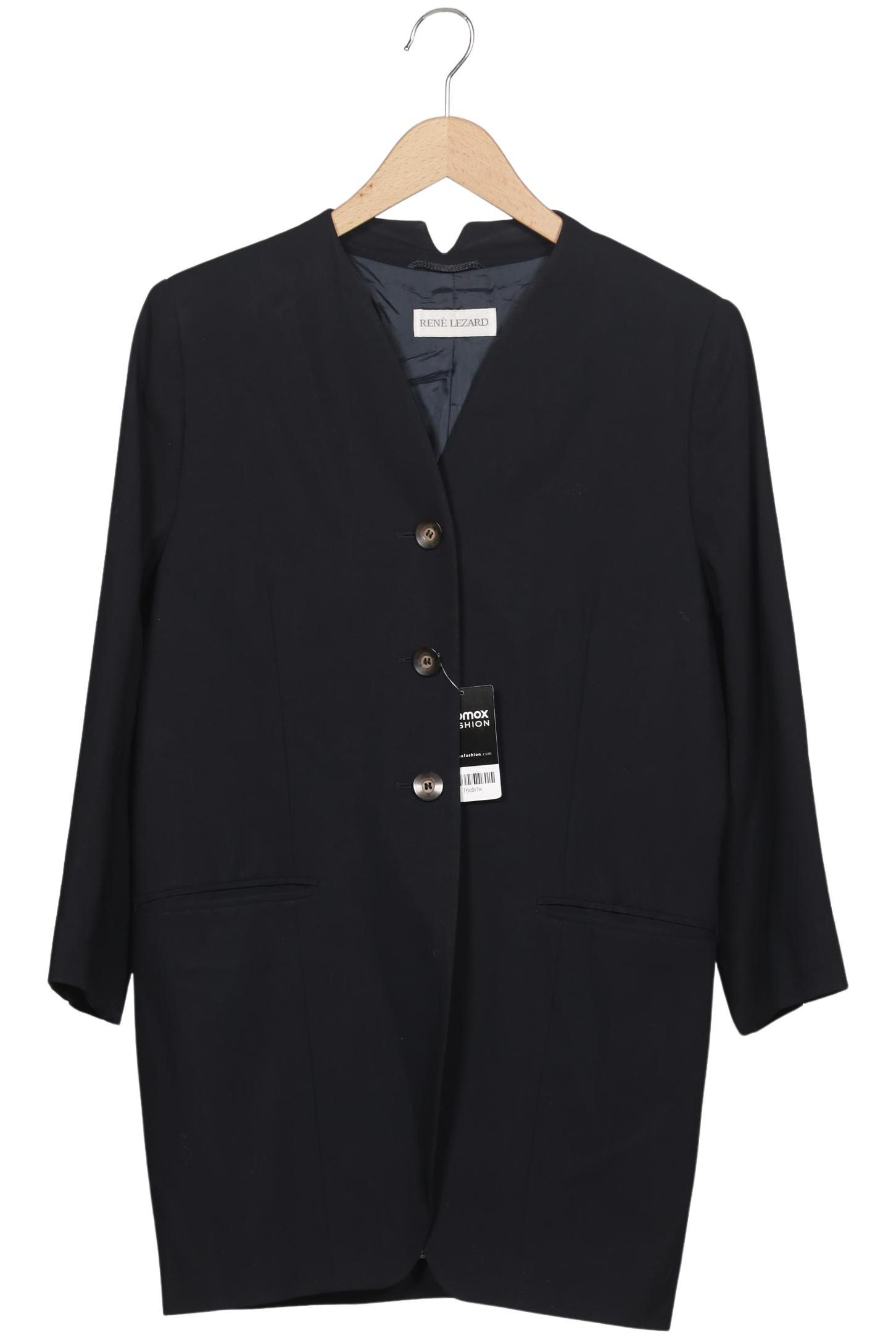 

Rene Lezard Damen Mantel, marineblau, Gr. 36