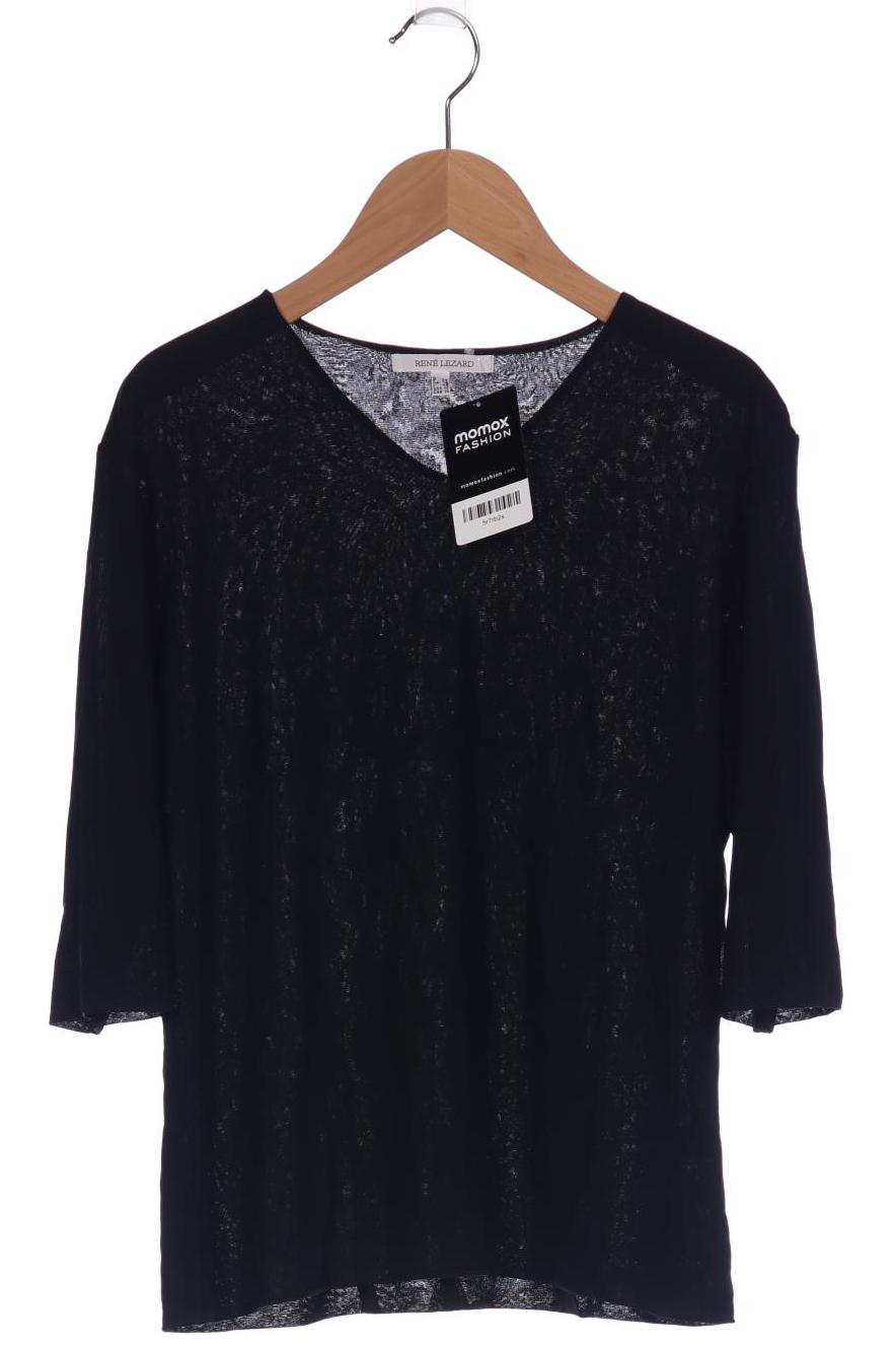 

Rene Lezard Damen Langarmshirt, schwarz, Gr. 42