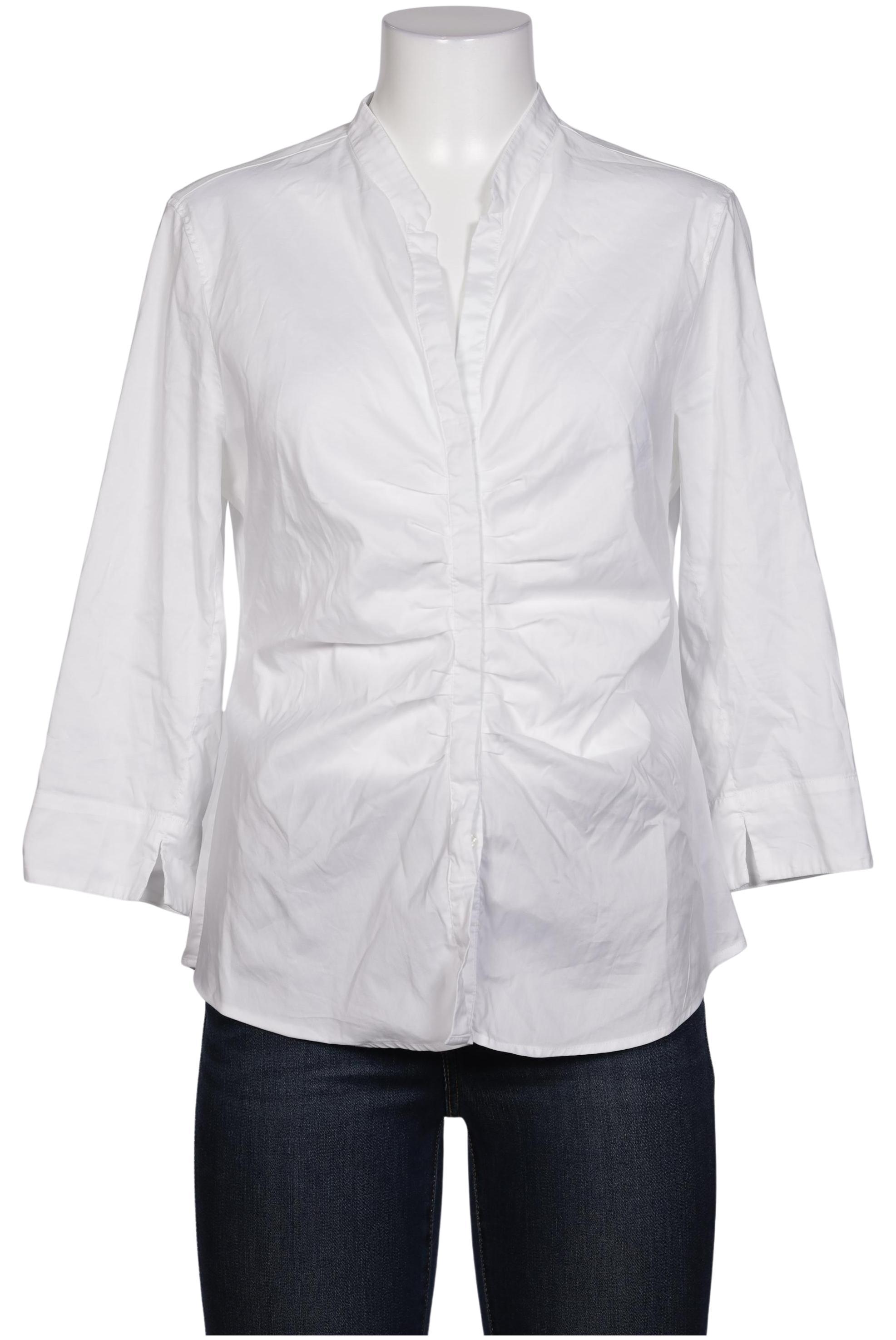 

Rene Lezard Damen Bluse, weiß, Gr. 40