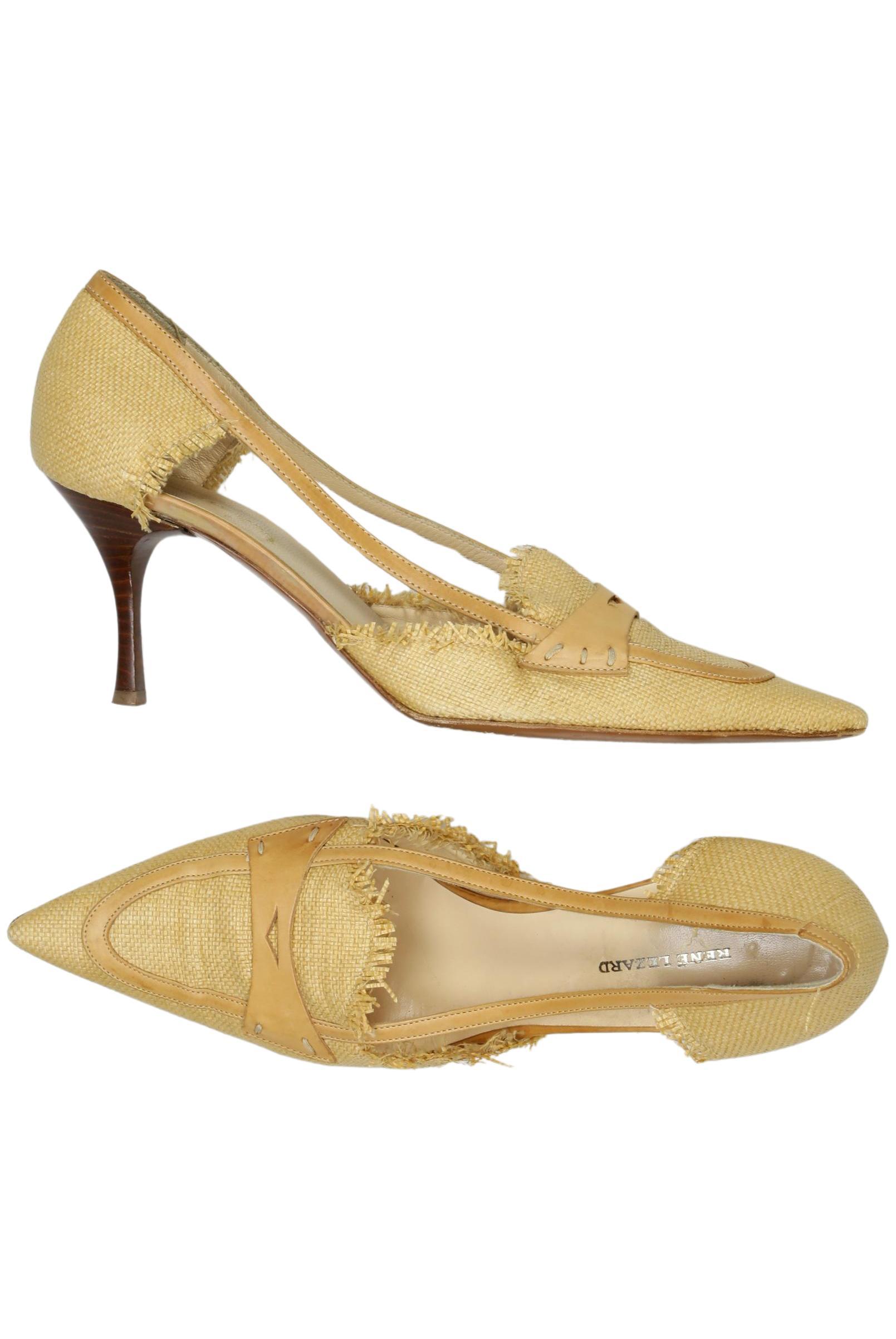 

Rene Lezard Damen Pumps, beige, Gr. 40