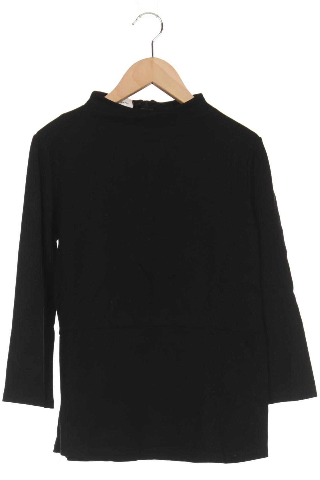

Rene Lezard Damen Langarmshirt, schwarz, Gr. 36