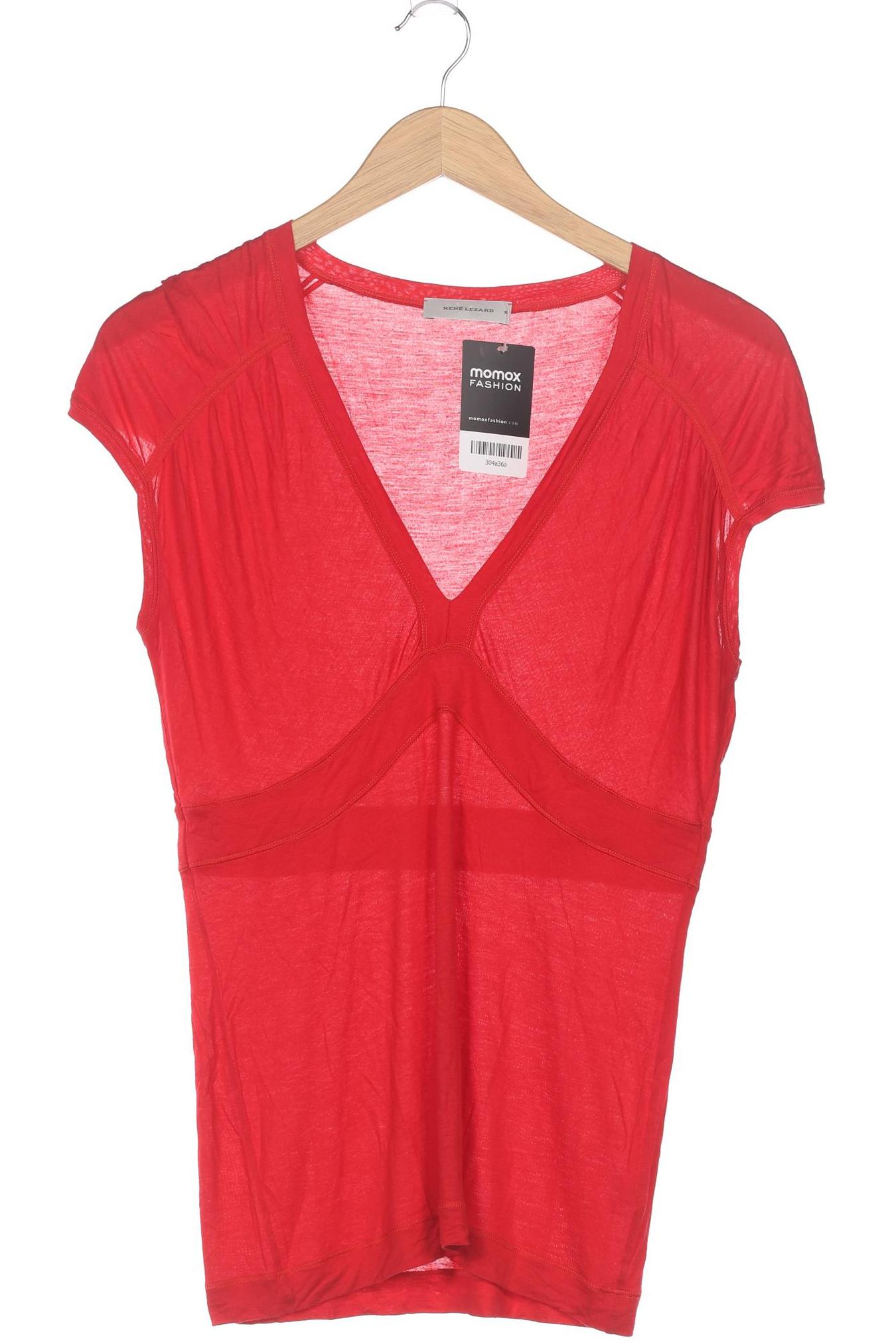

Rene Lezard Damen T-Shirt, rot, Gr. 38