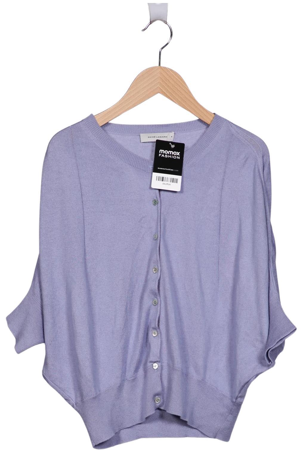 

Rene Lezard Damen Strickjacke, blau, Gr. 38