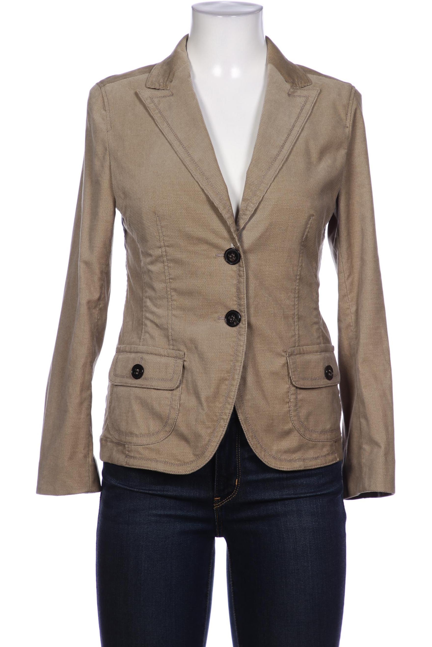

Rene Lezard Damen Blazer, beige, Gr. 36