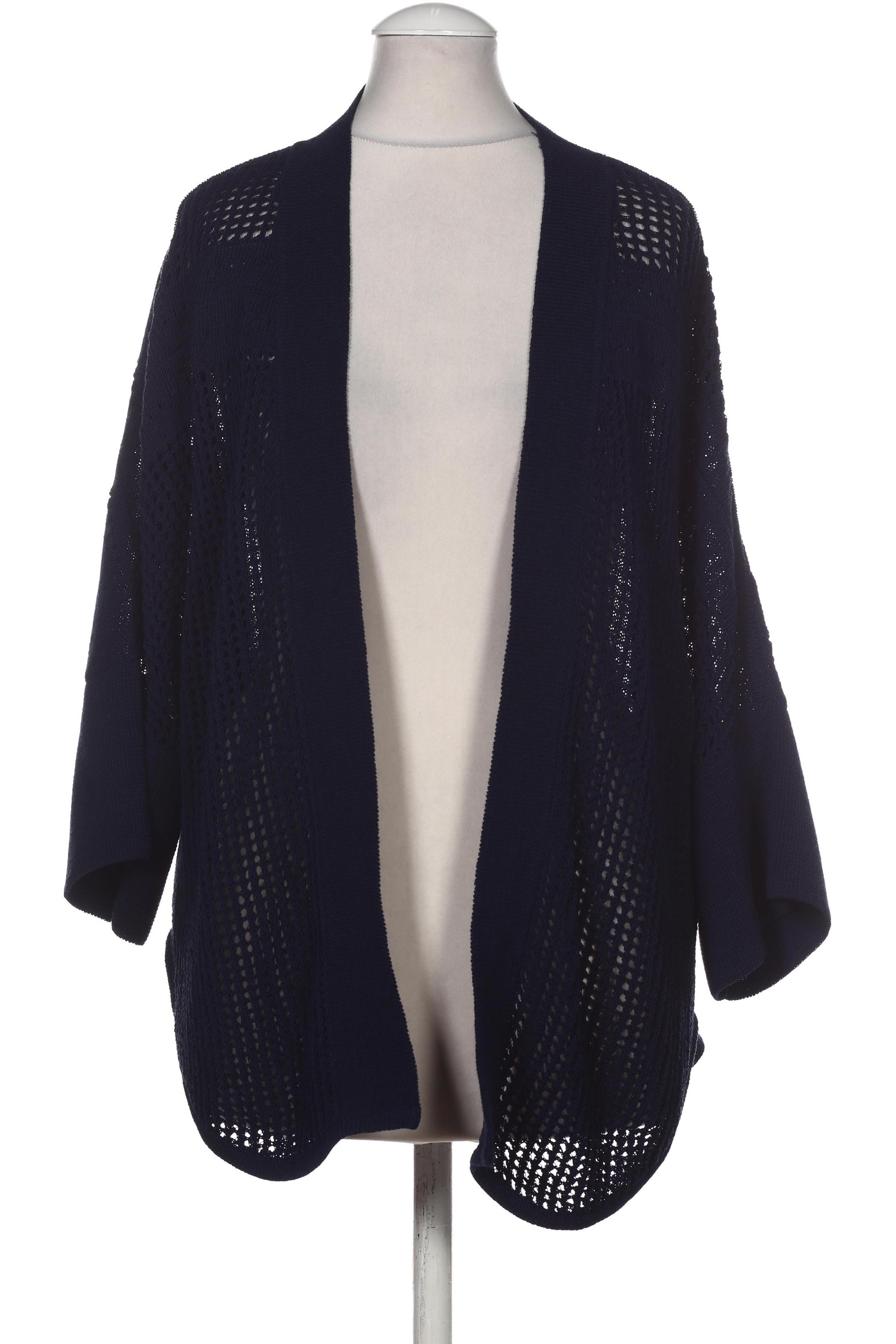 

Rene Lezard Damen Strickjacke, blau, Gr. 36