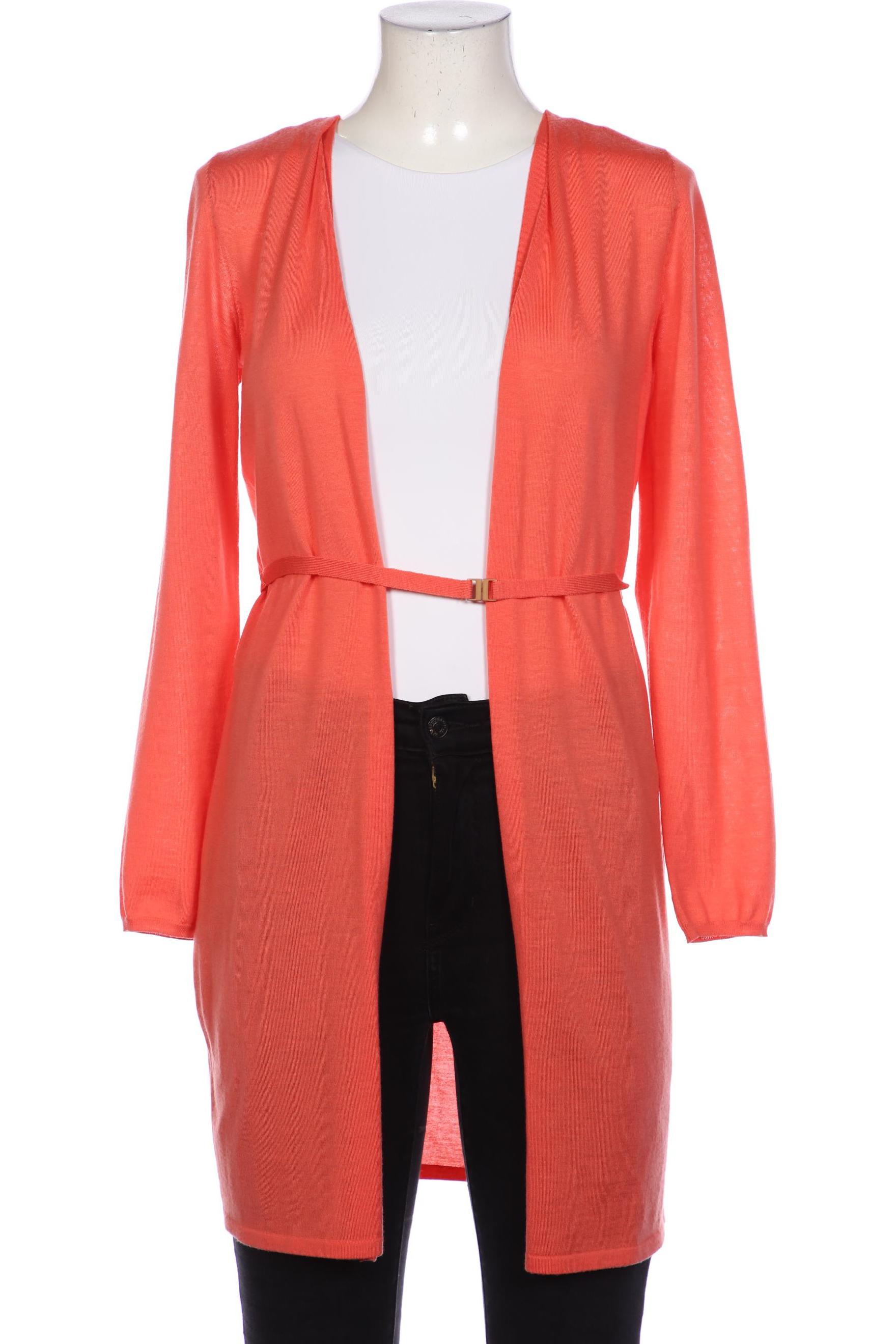 

Rene Lezard Damen Strickjacke, orange, Gr. 38