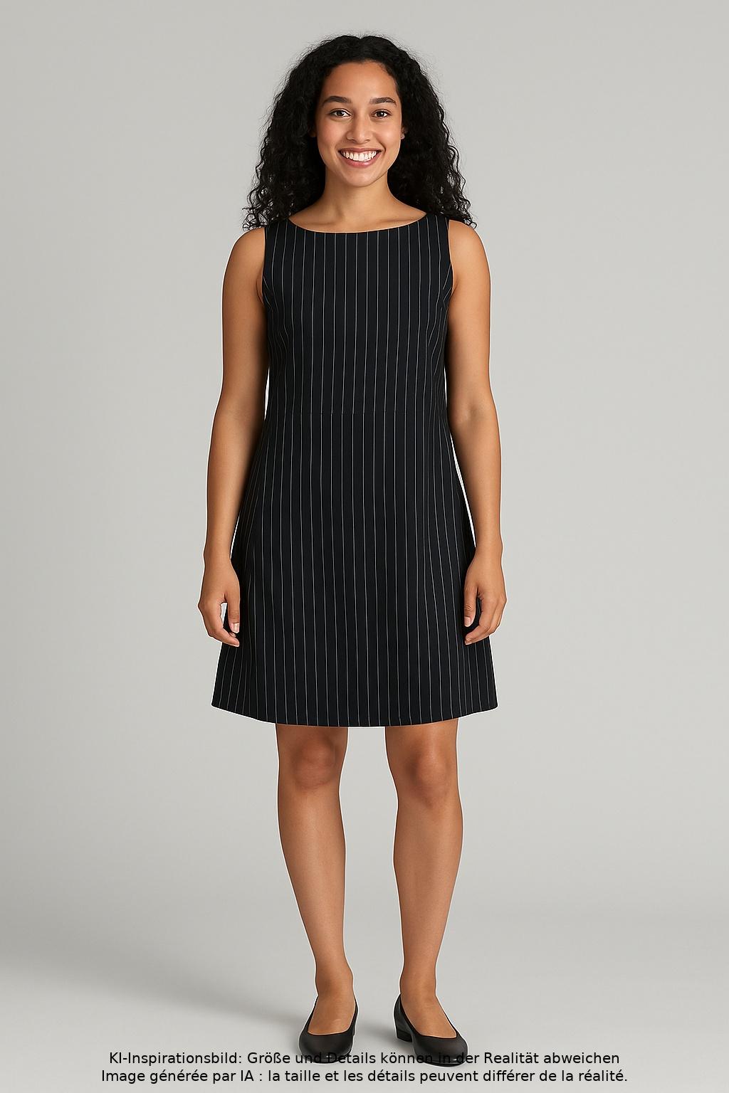 

Rene Lezard Damen Kleid, marineblau, Gr. 40