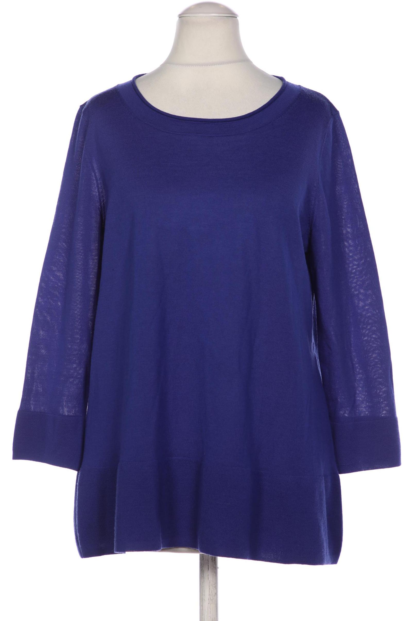 

Rene Lezard Damen Pullover, blau, Gr. 36