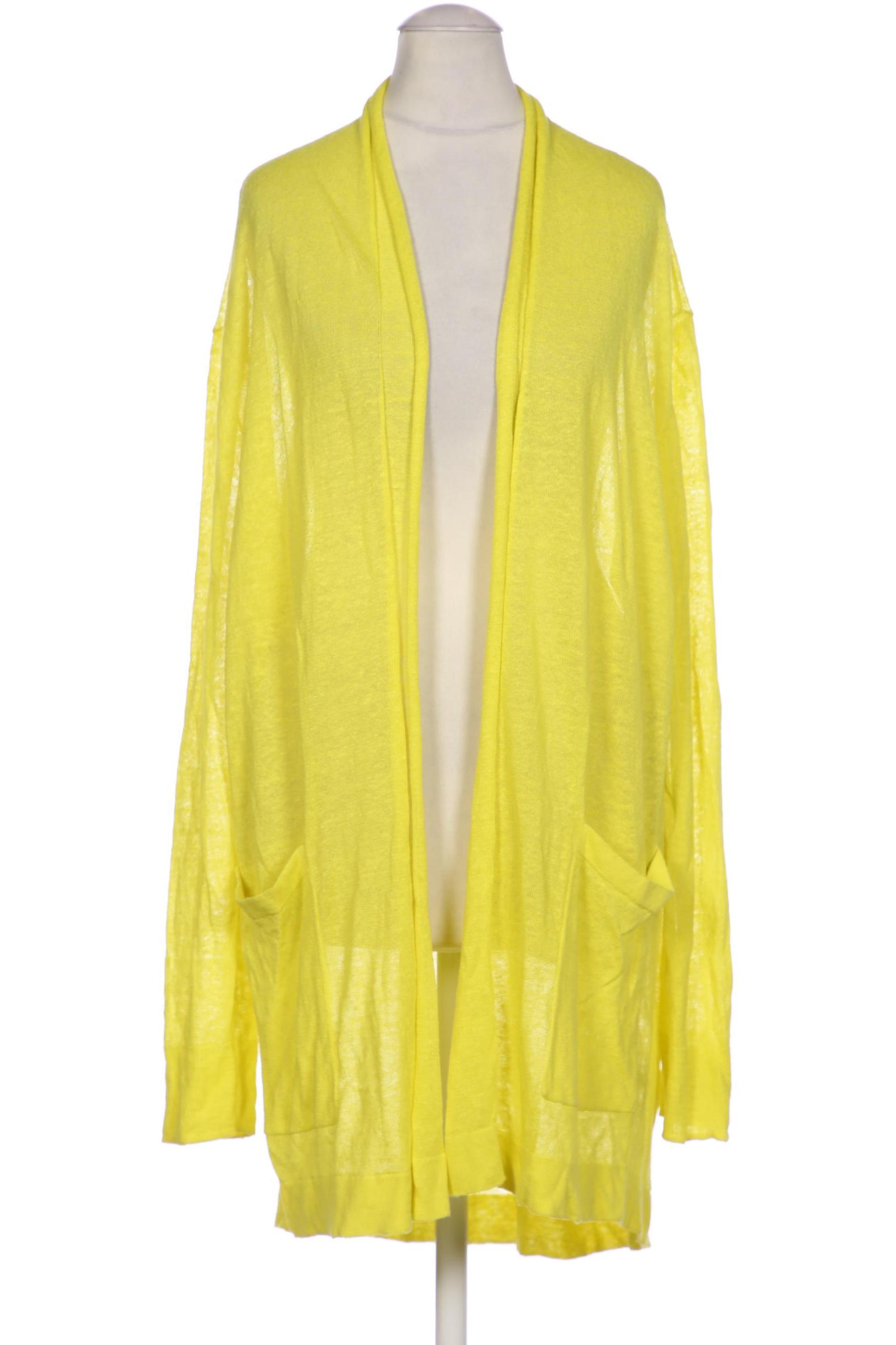 

Rene Lezard Damen Strickjacke, gelb, Gr. 36