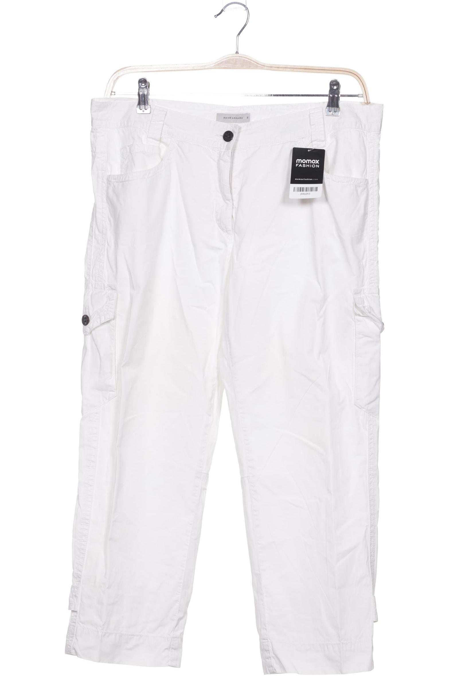 

Rene Lezard Damen Stoffhose, weiß, Gr. 44