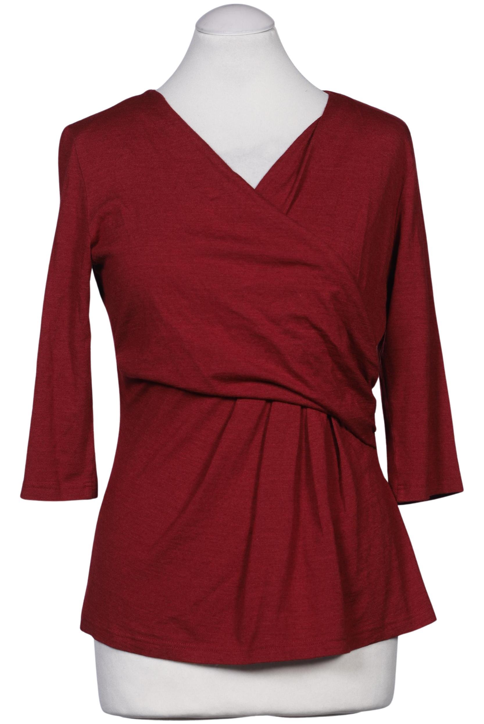 

Rene Lezard Damen Langarmshirt, rot, Gr. 36