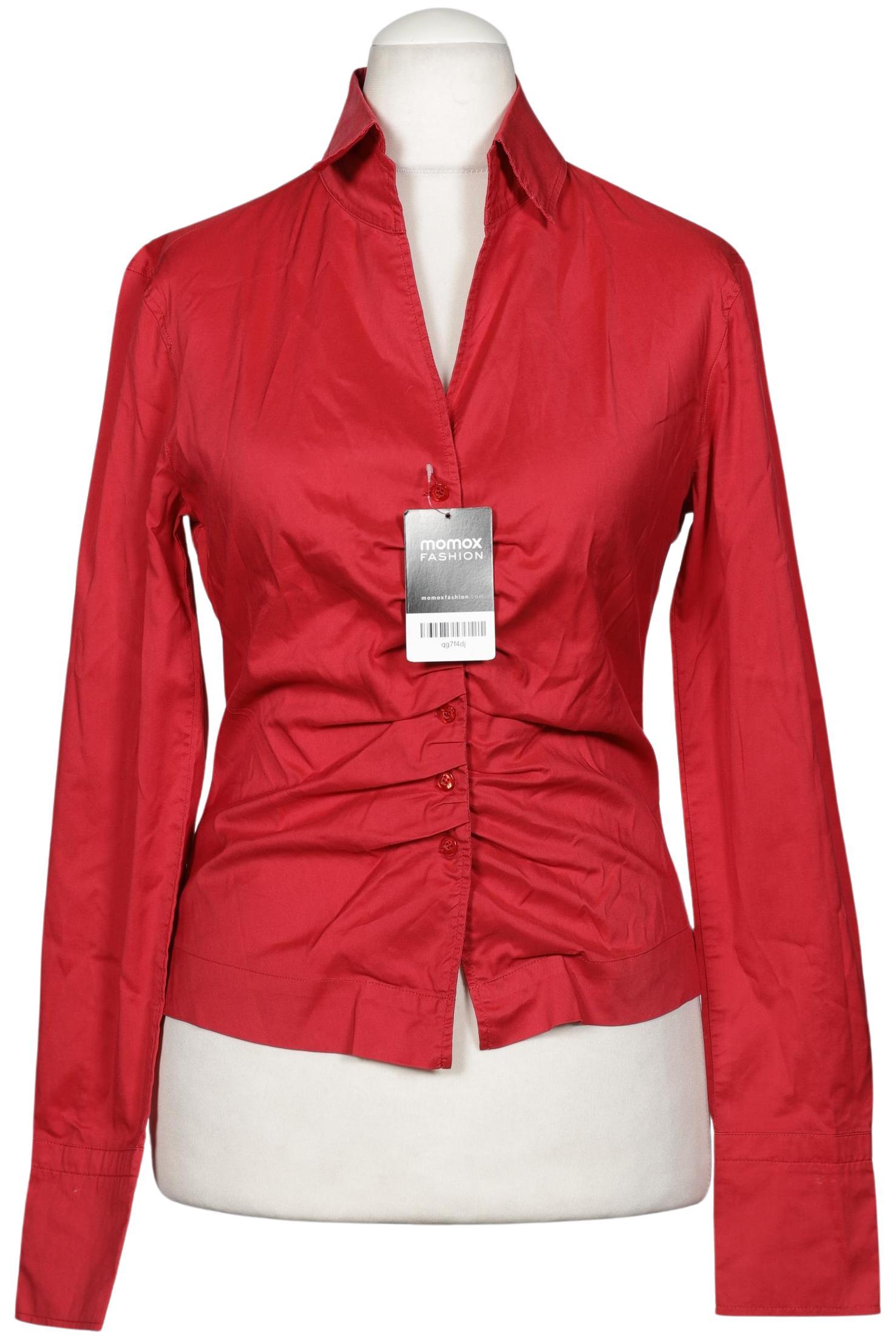 

Rene Lezard Damen Bluse, rot, Gr. 36