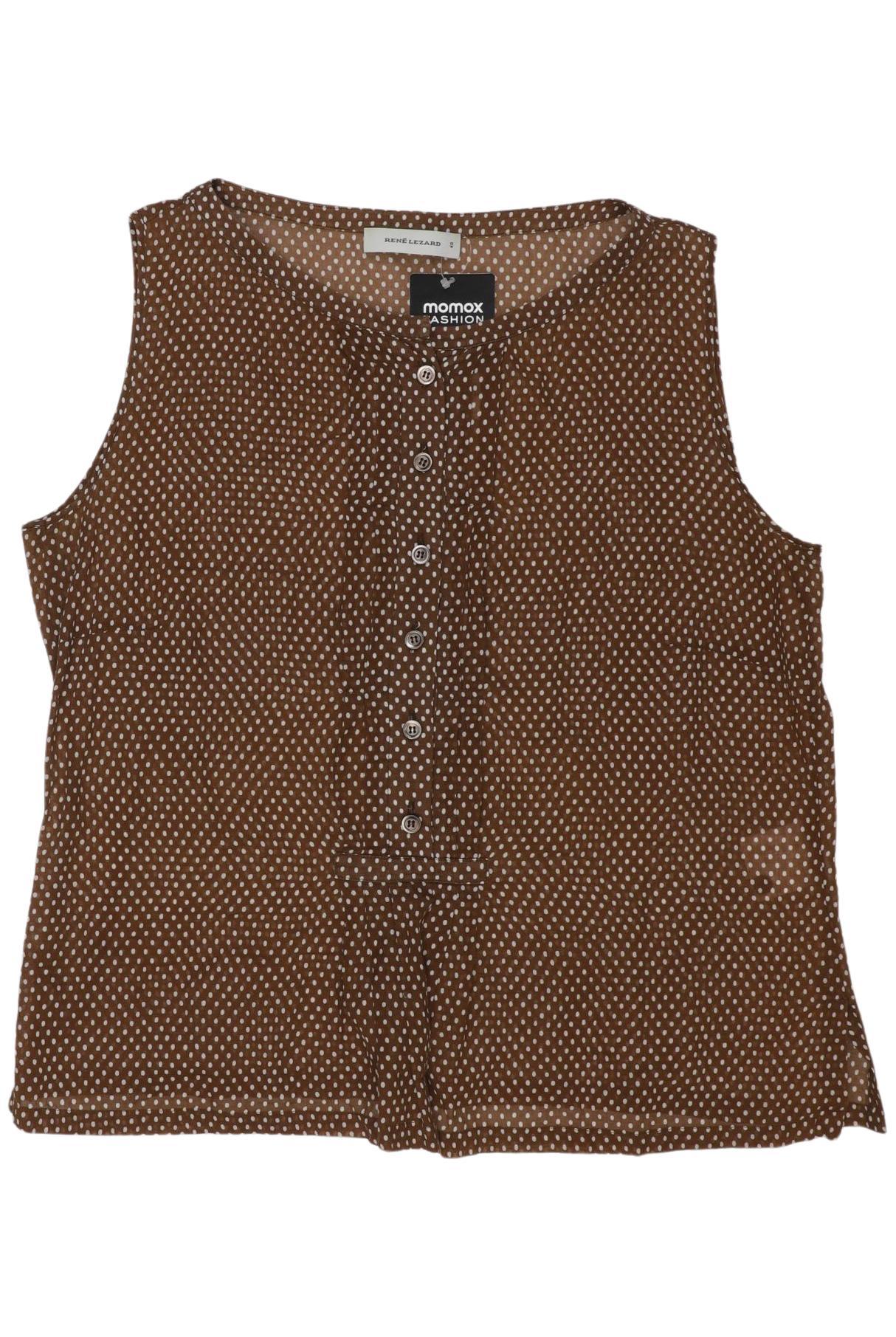 

Rene Lezard Damen Top, braun, Gr. 40