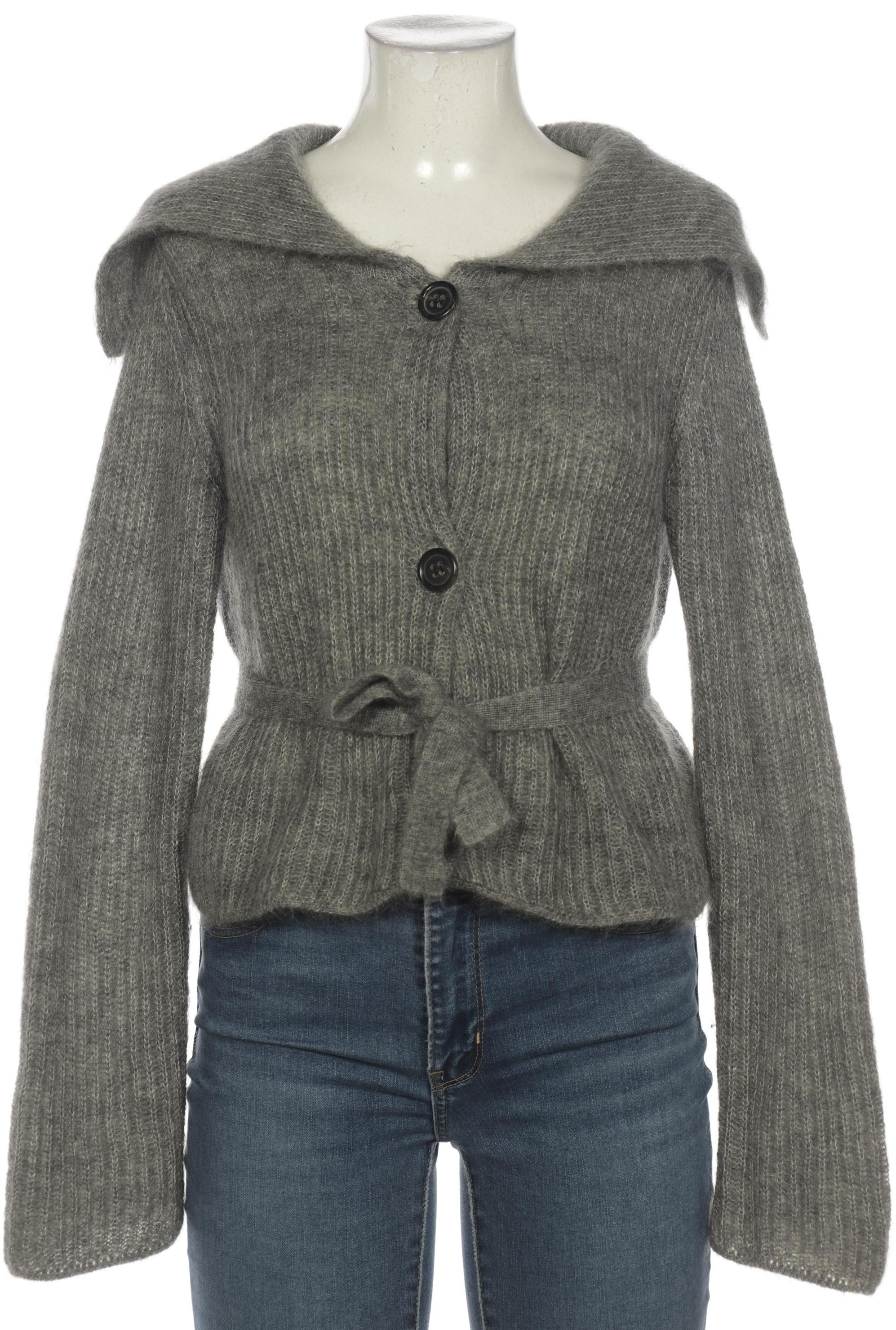 

Rene Lezard Damen Strickjacke, grau, Gr. 38