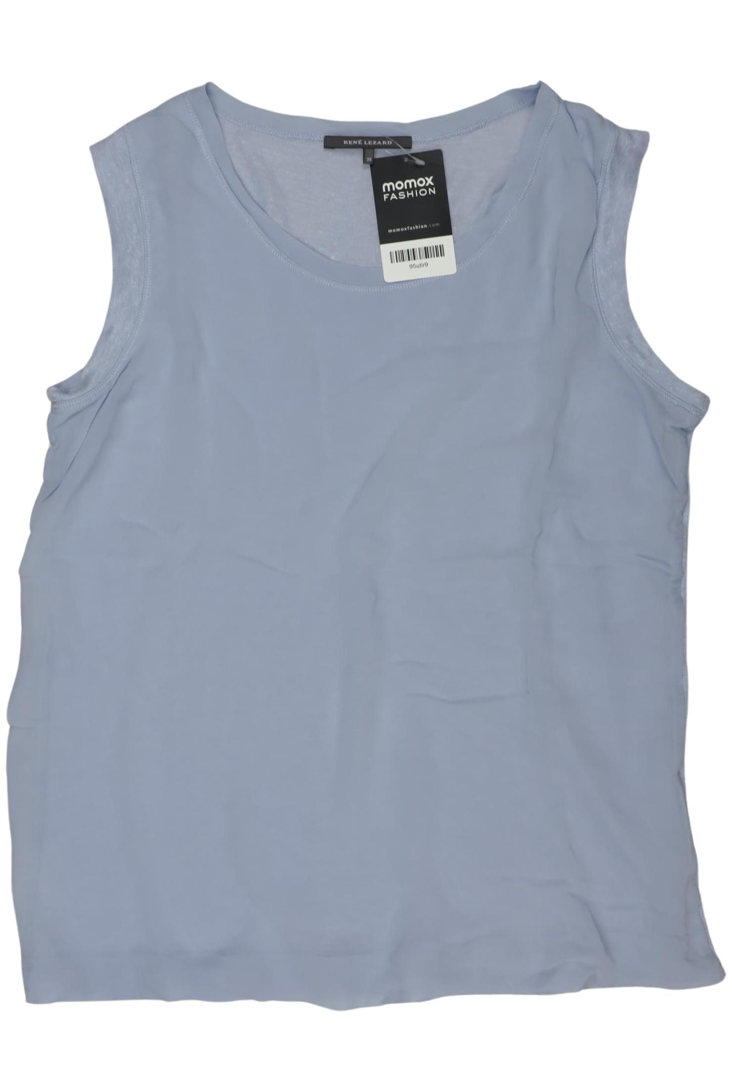 

Rene Lezard Damen Top, hellblau, Gr. 38