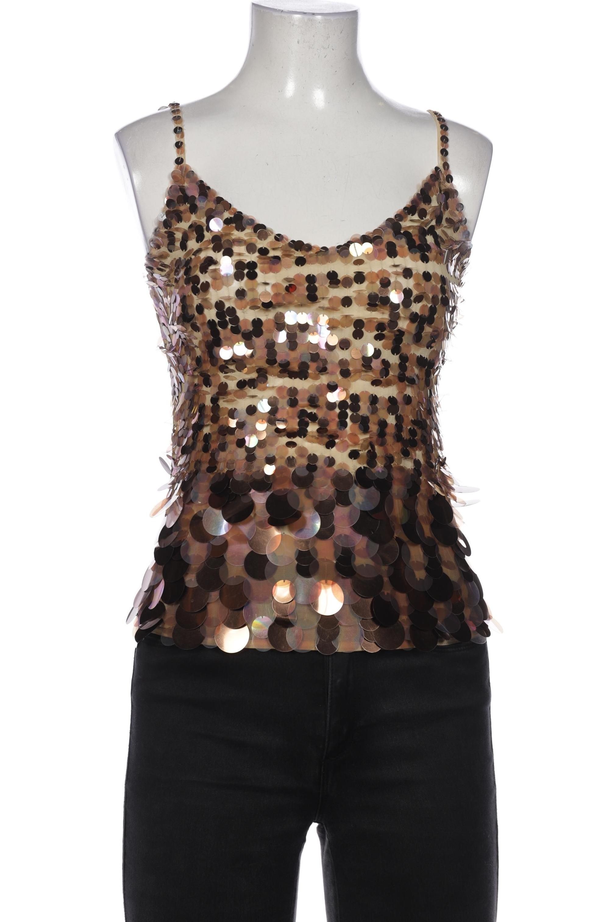 

Rene Lezard Damen Bluse, beige, Gr. 34
