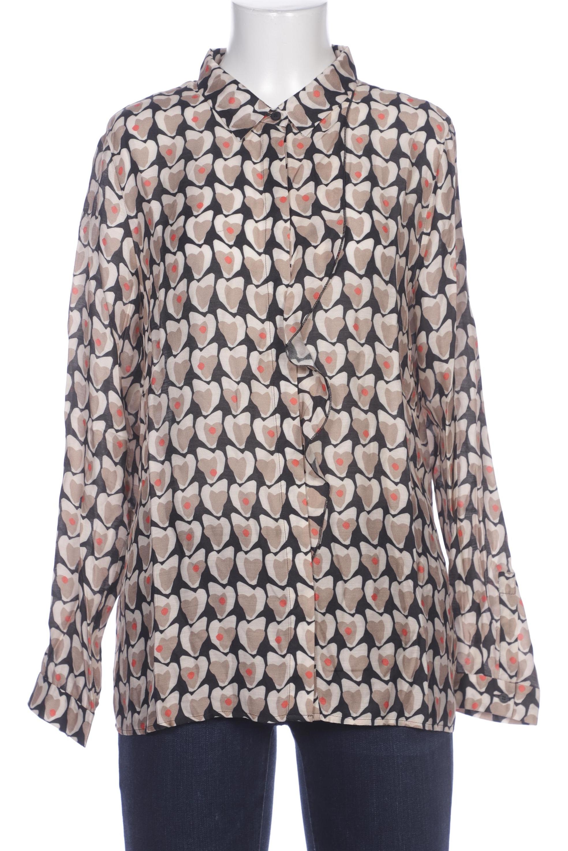 

Rene Lezard Damen Bluse, braun, Gr. 38