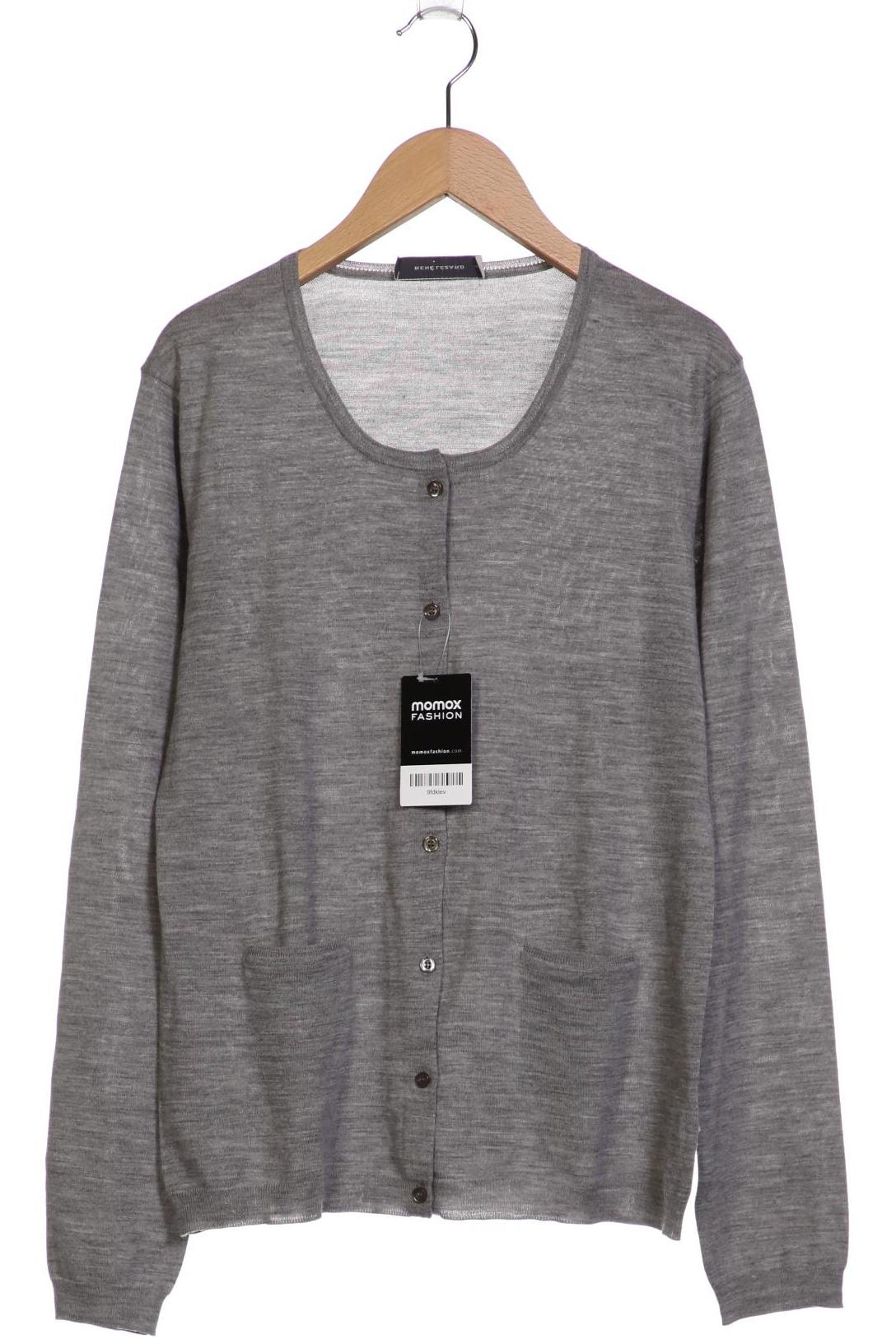 

Rene Lezard Damen Strickjacke, grau, Gr. 42