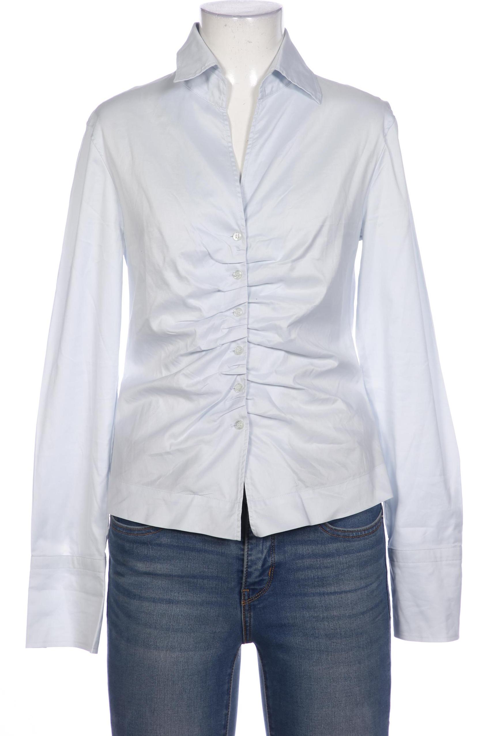 

Rene Lezard Damen Bluse, hellblau, Gr. 36