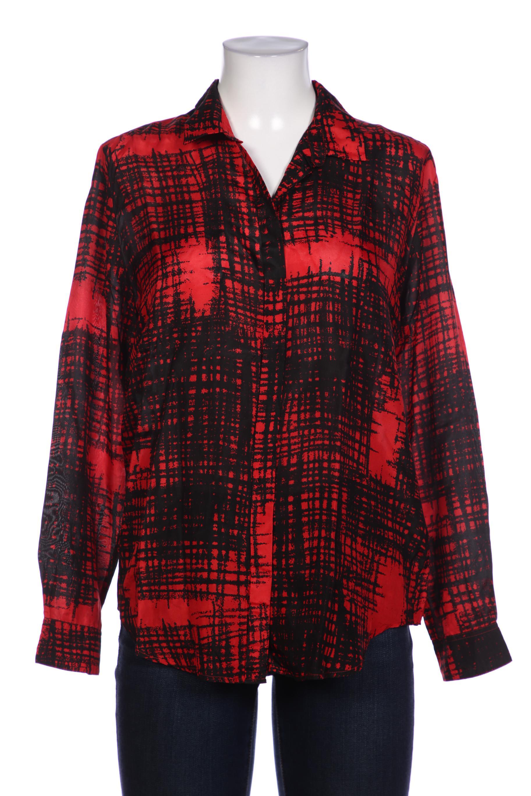 

Rene Lezard Damen Bluse, rot, Gr. 38