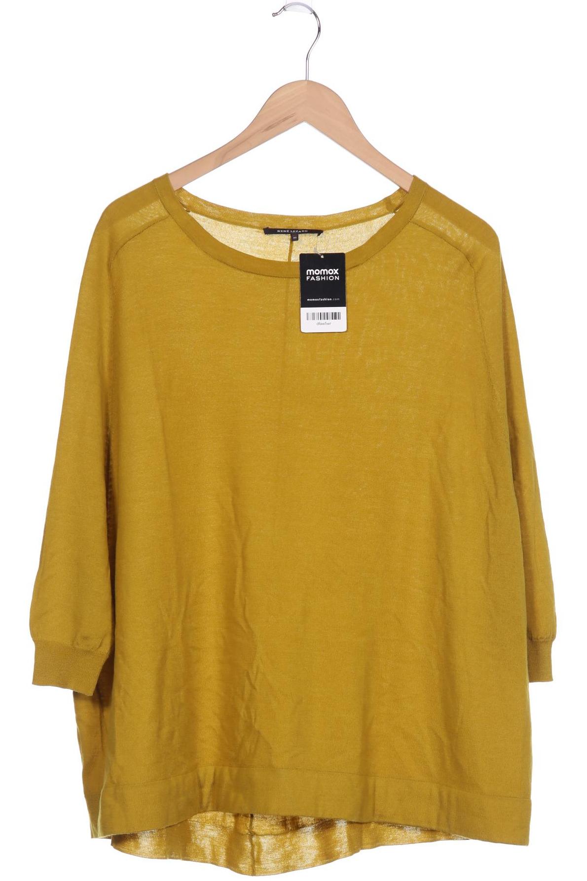 

Rene Lezard Damen Pullover, gelb, Gr. 40