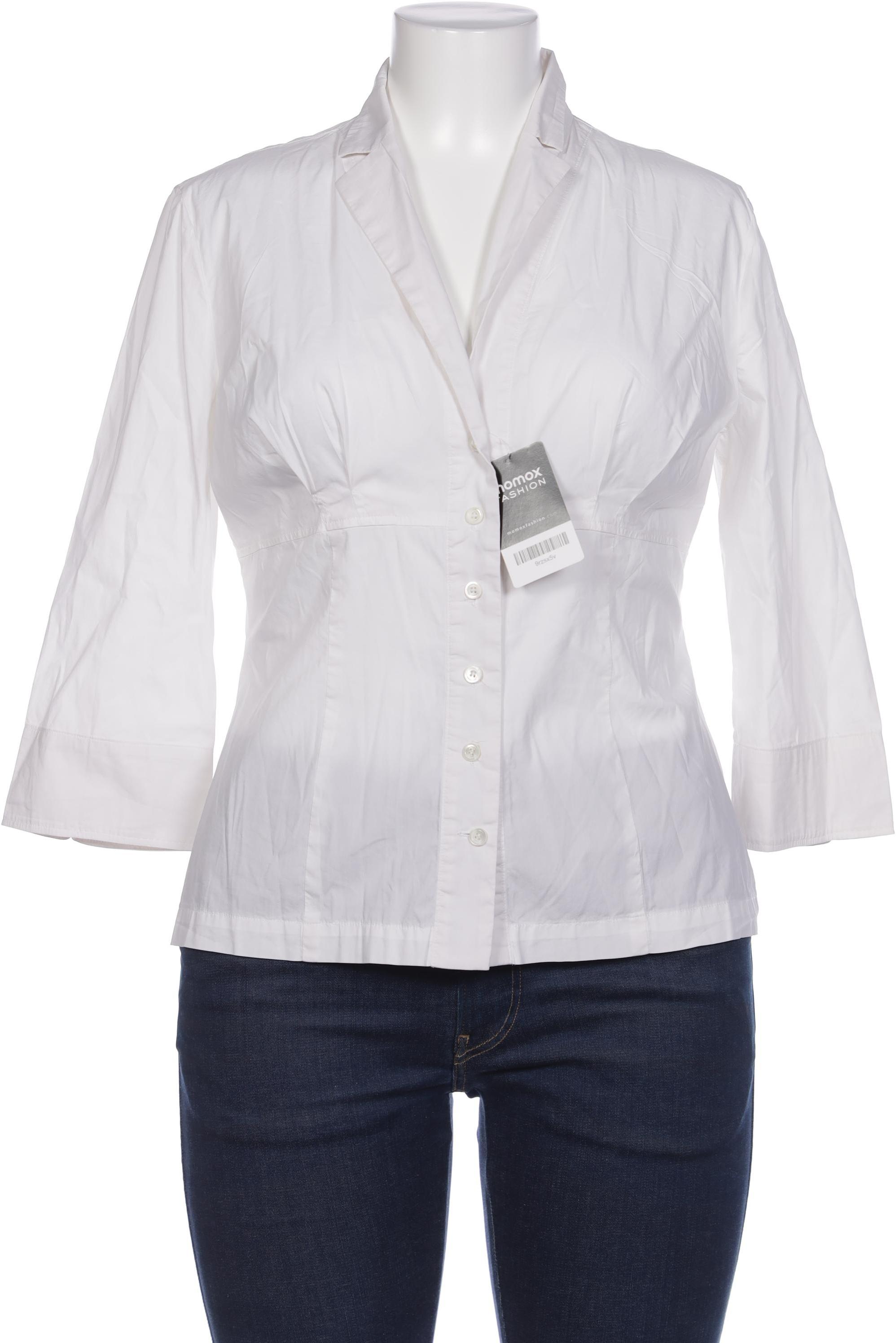 

Rene Lezard Damen Bluse, weiß, Gr. 42
