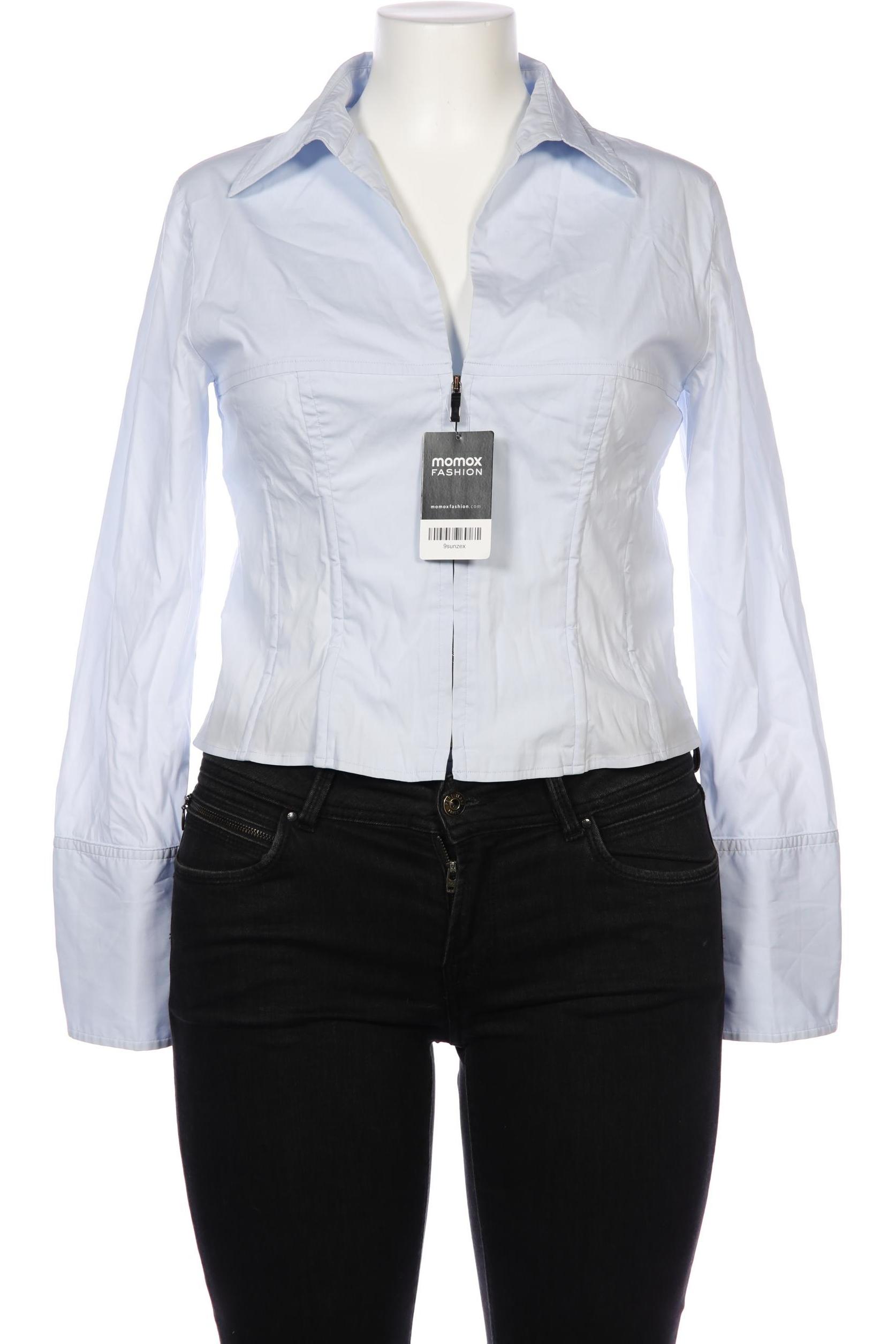 

Rene Lezard Damen Bluse, hellblau, Gr. 42