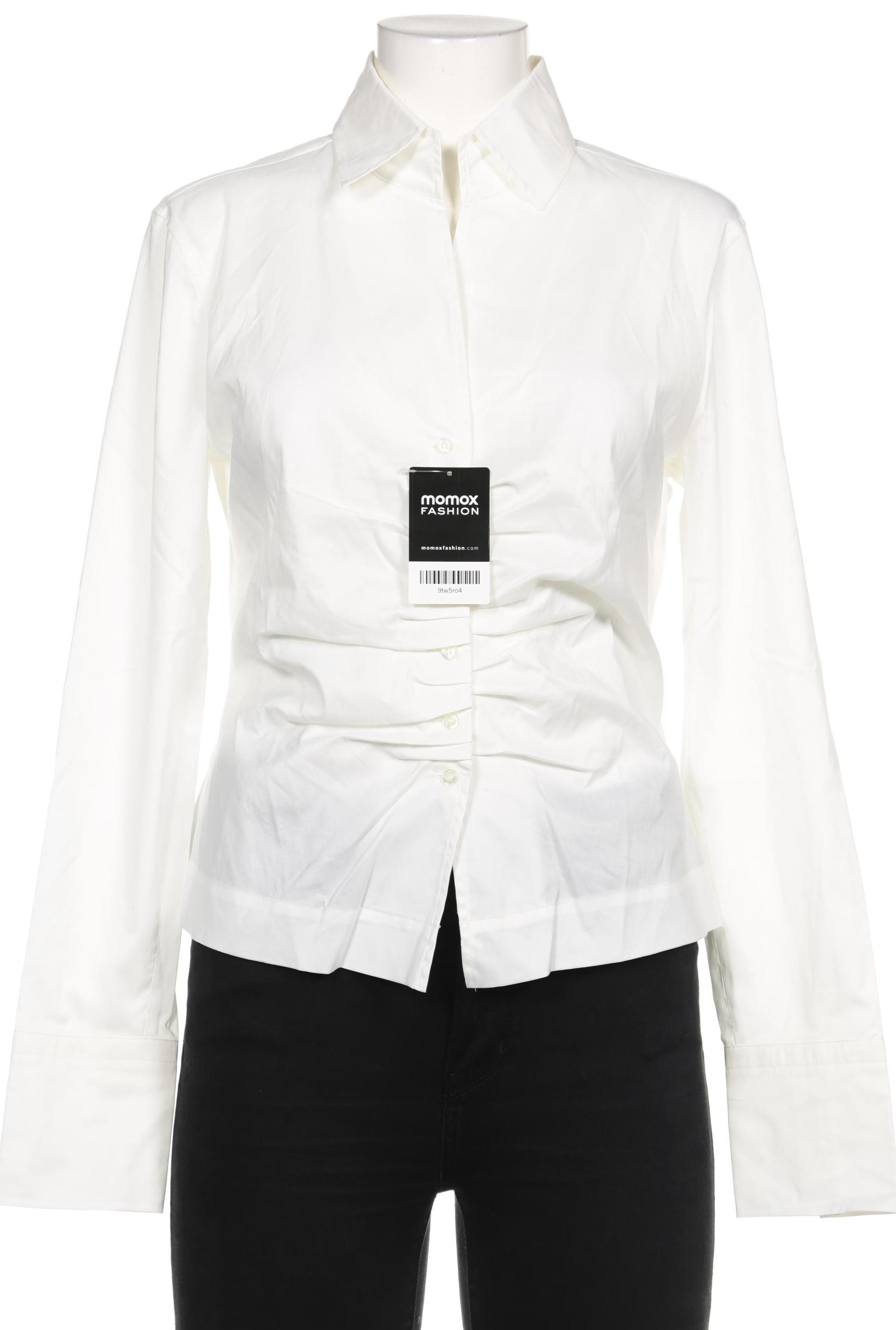 

Rene Lezard Damen Bluse, cremeweiß