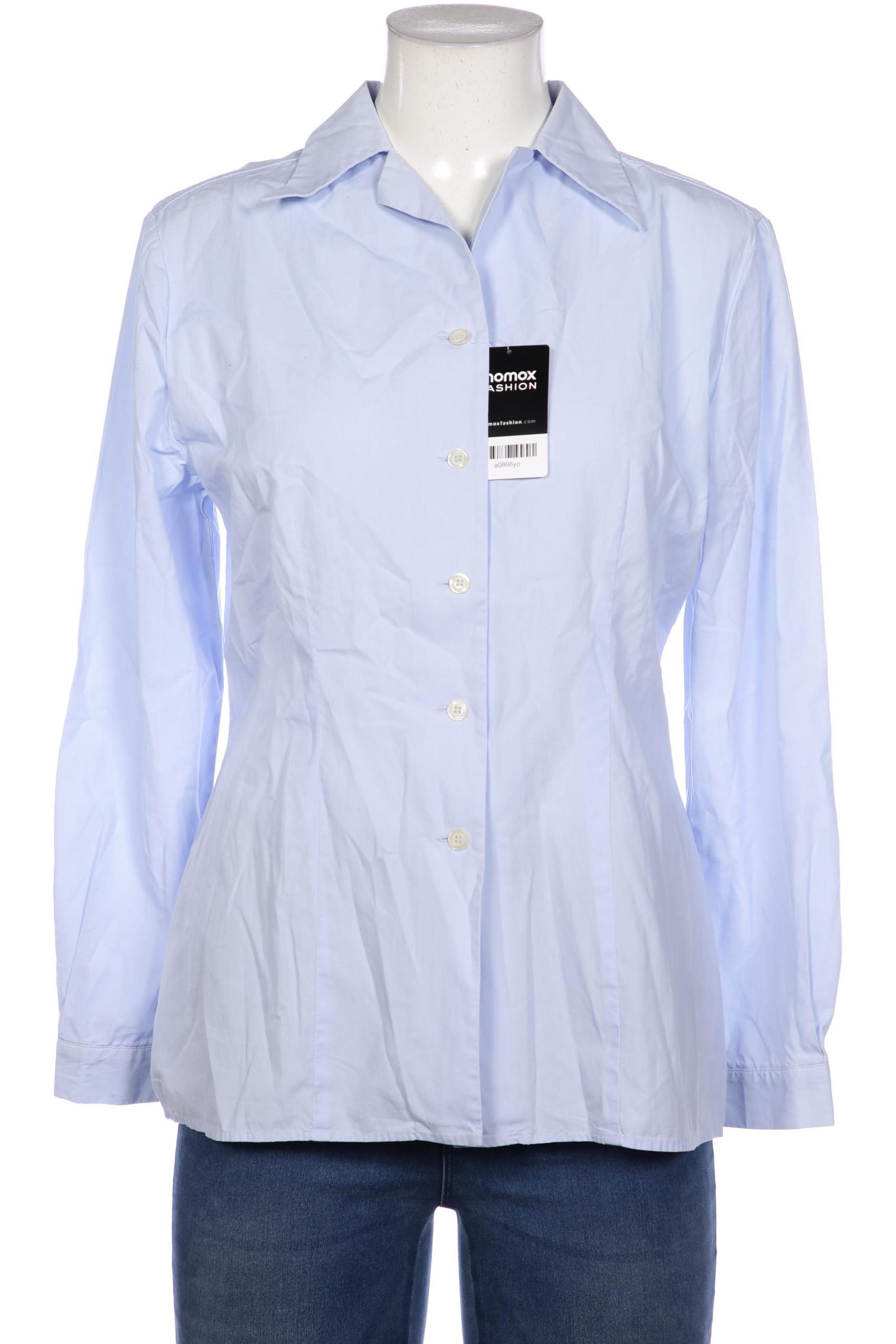 

Rene Lezard Damen Bluse, hellblau, Gr. 40