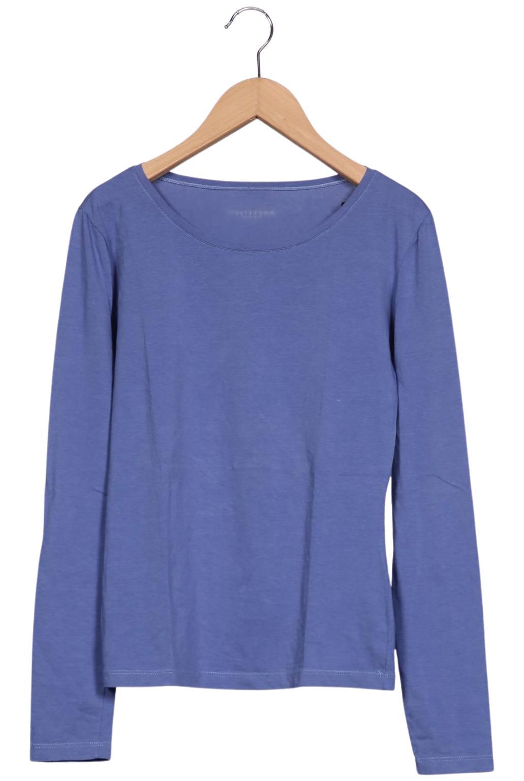 

Rene Lezard Damen Langarmshirt, blau, Gr. 34