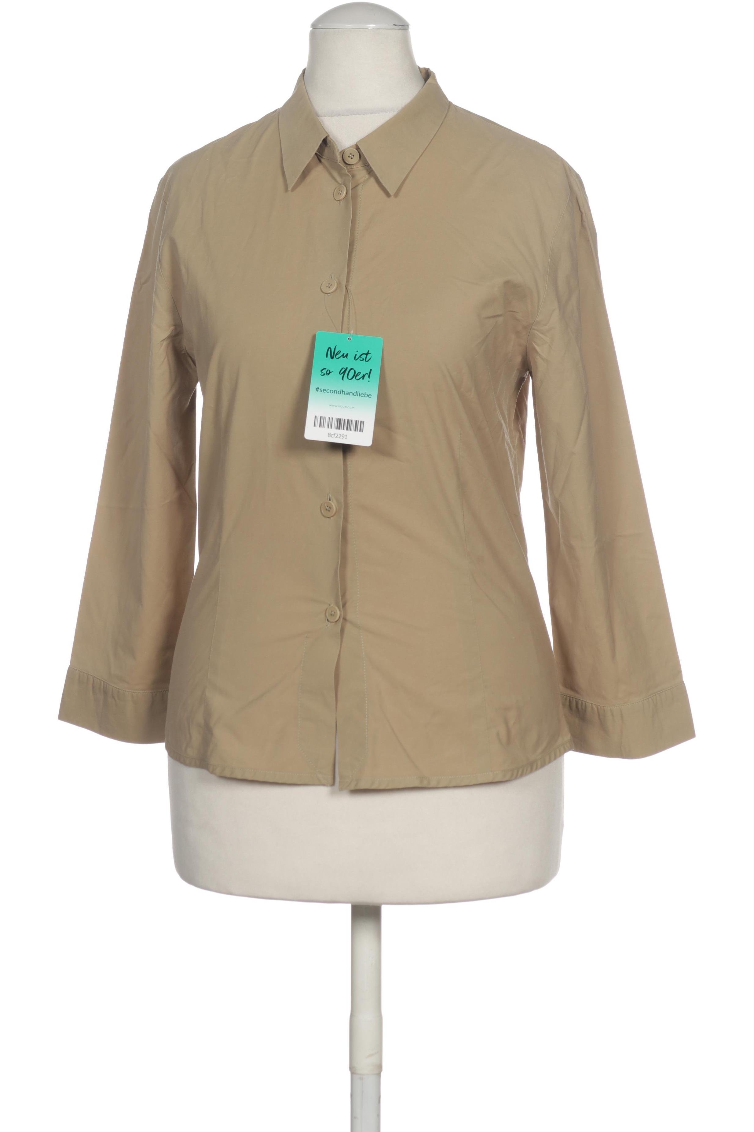 

Rene Lezard Damen Bluse, beige, Gr. 36