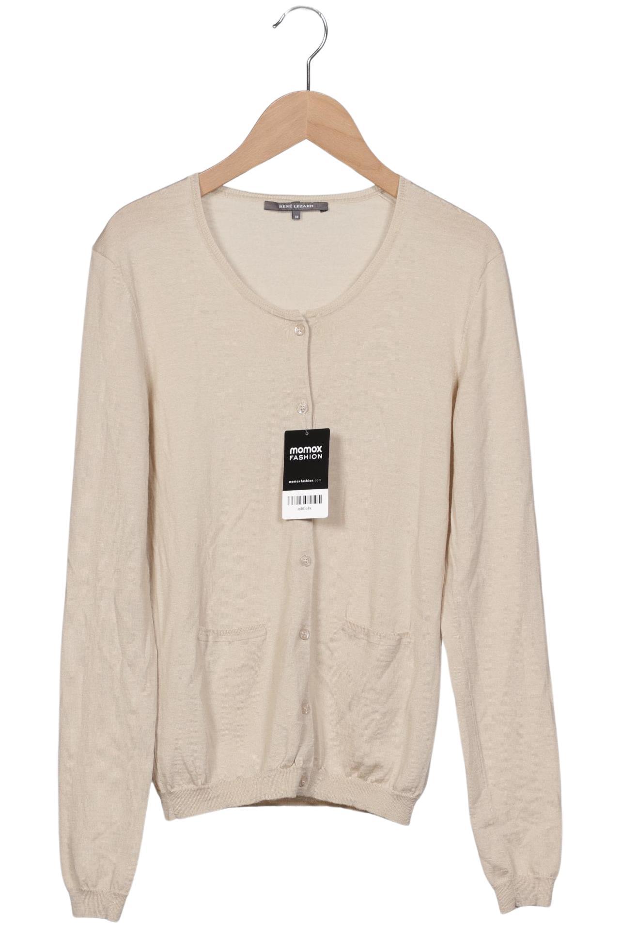 

Rene Lezard Damen Strickjacke, beige, Gr. 38