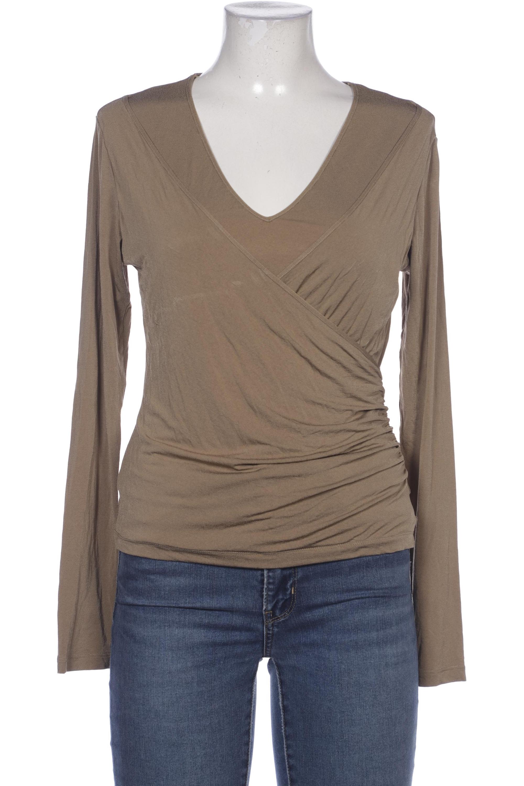 

Rene Lezard Damen Langarmshirt, braun, Gr. 42