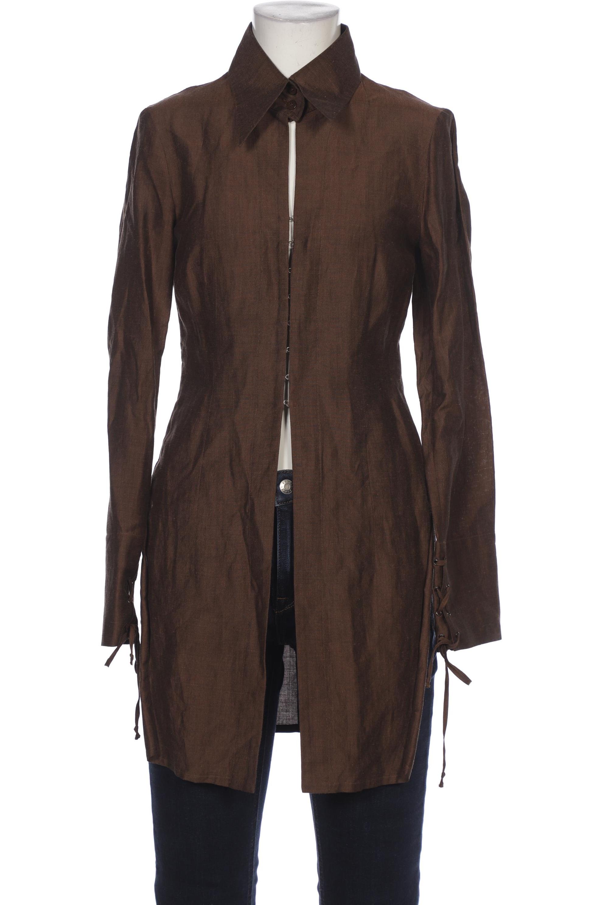 

Rene Lezard Damen Bluse, braun, Gr. 34
