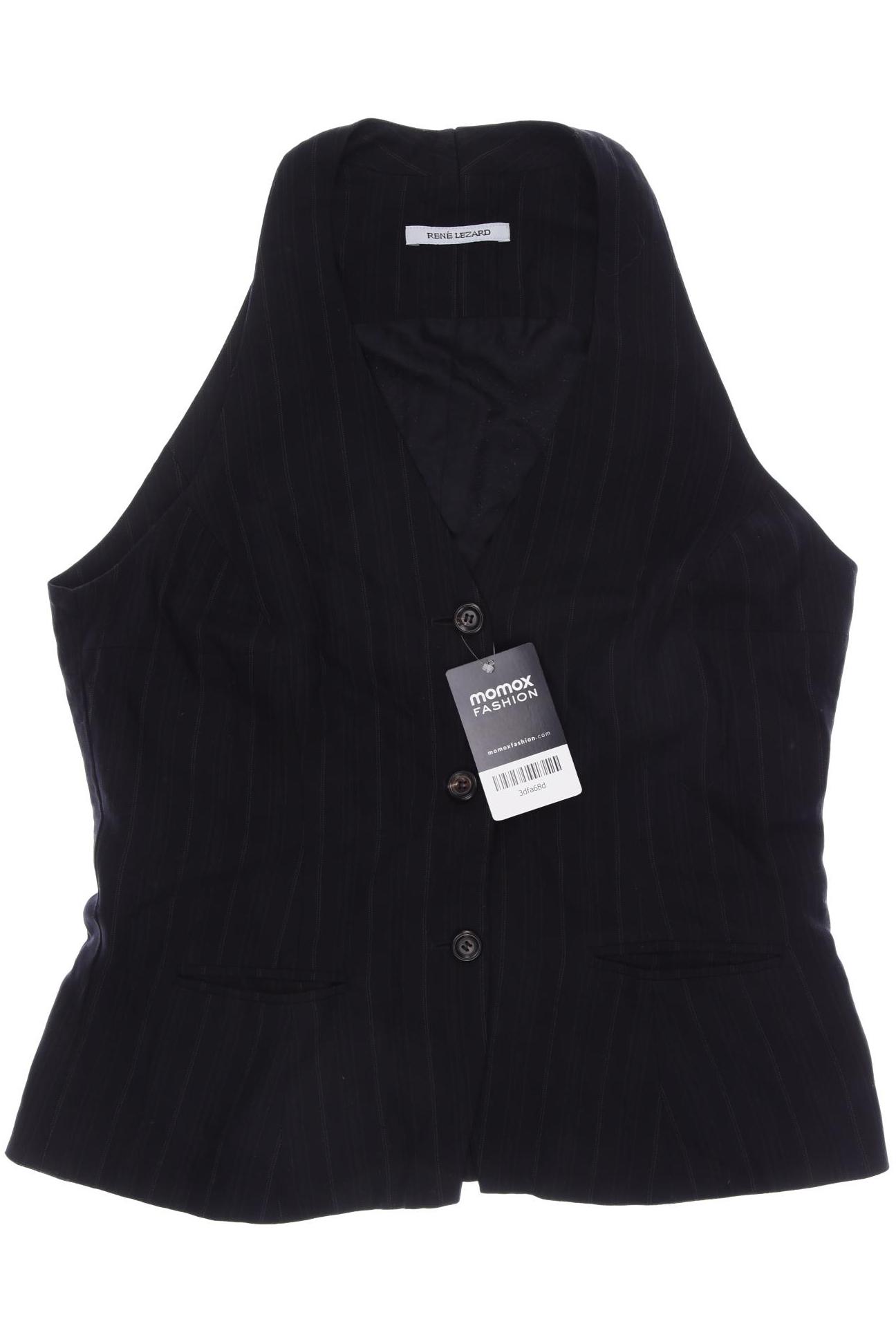 

Rene Lezard Damen Weste, schwarz, Gr. 38