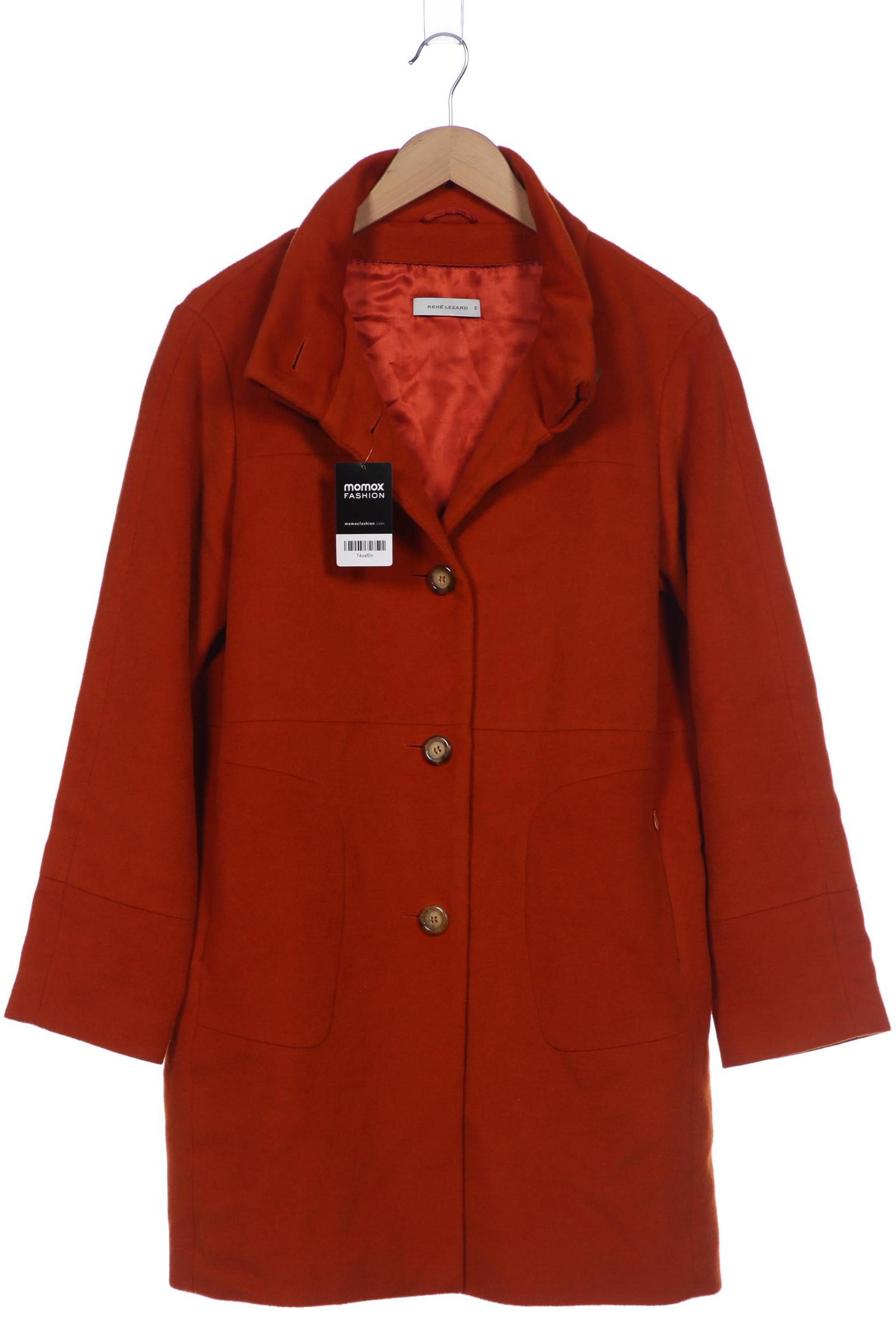 

Rene Lezard Damen Mantel, orange, Gr. 40