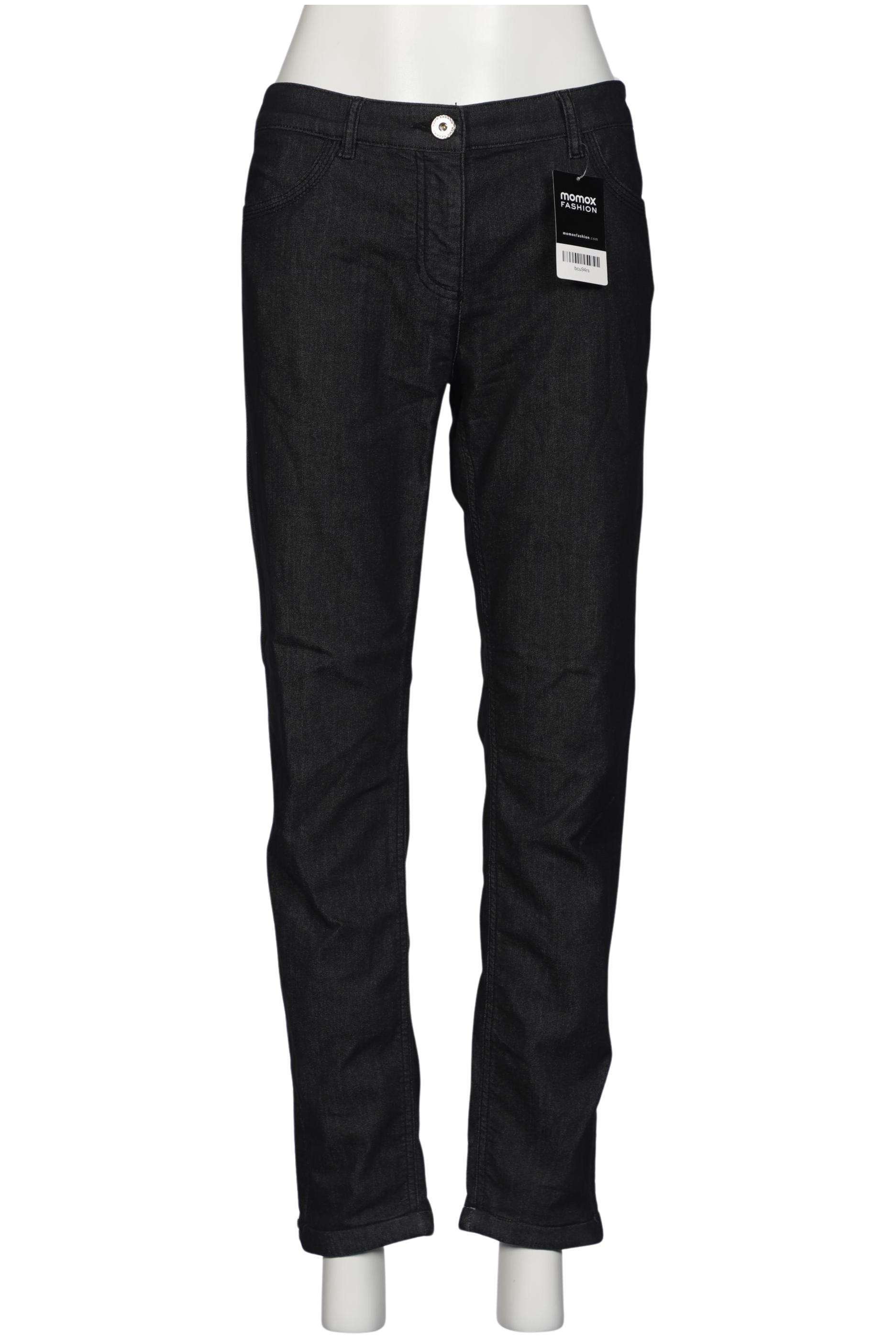 

Rene Lezard Damen Jeans, schwarz, Gr. 38