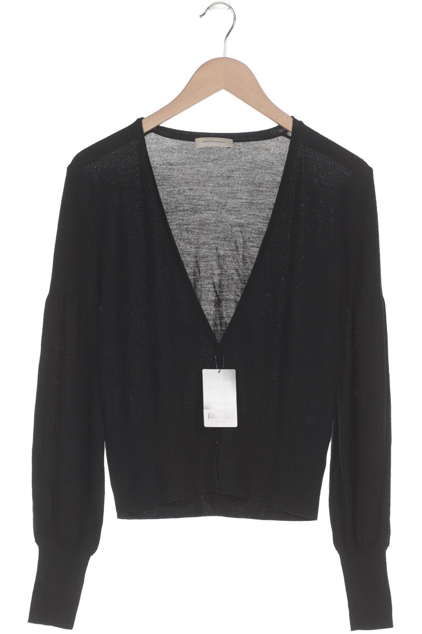 

Rene Lezard Damen Strickjacke, schwarz, Gr. 42