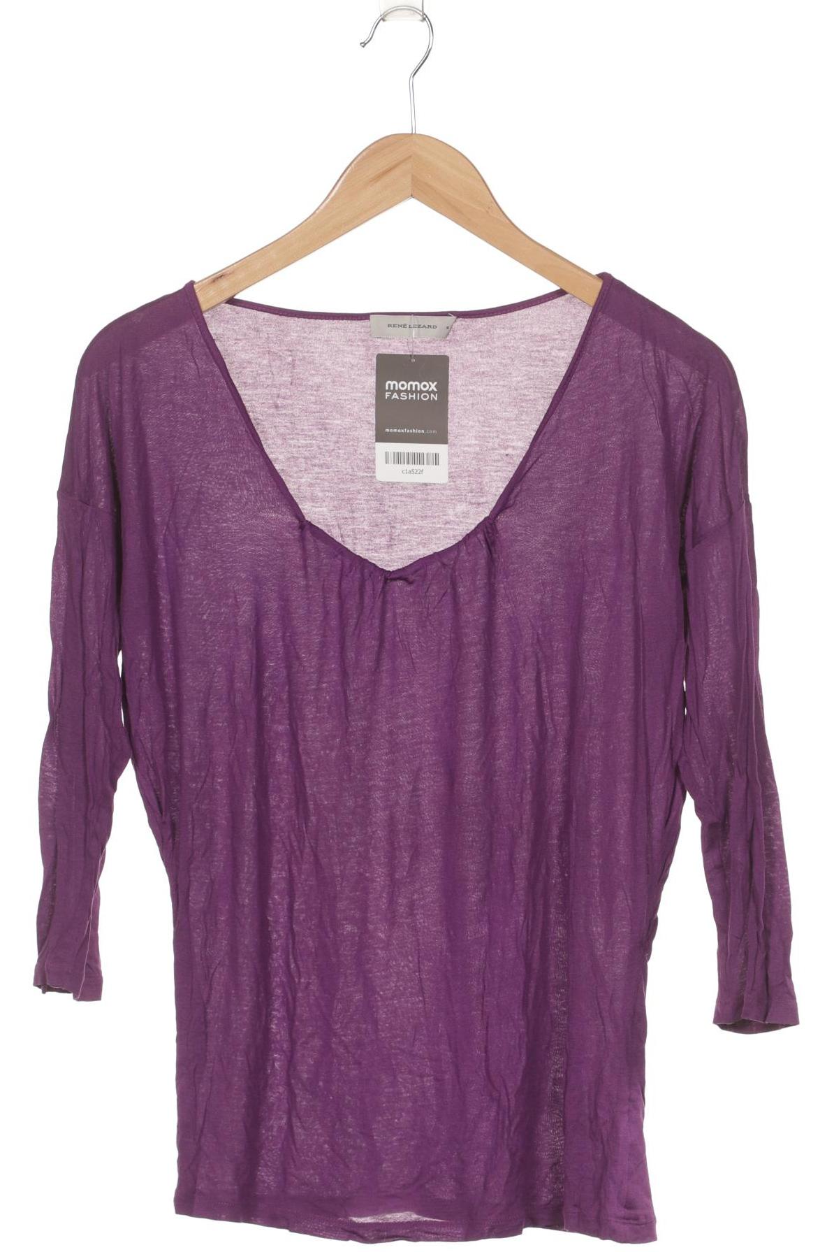 

Rene Lezard Damen Langarmshirt, flieder, Gr. 38