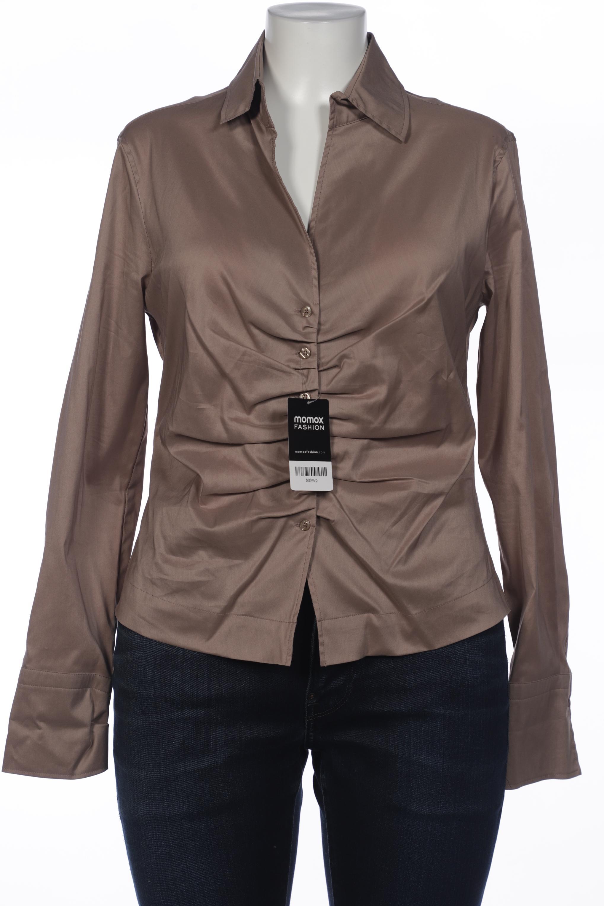 

Rene Lezard Damen Bluse, beige, Gr. 42