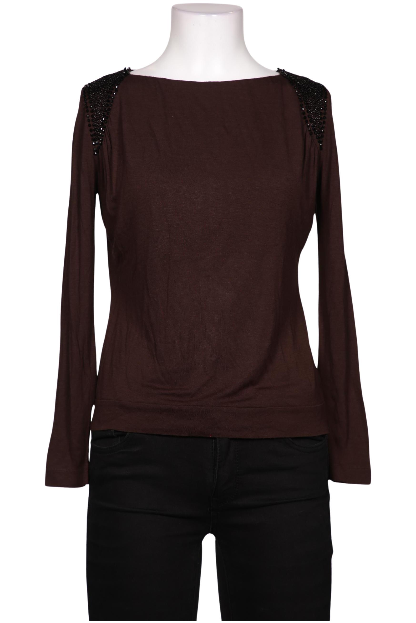 

Rene Lezard Damen Bluse, braun, Gr. 36