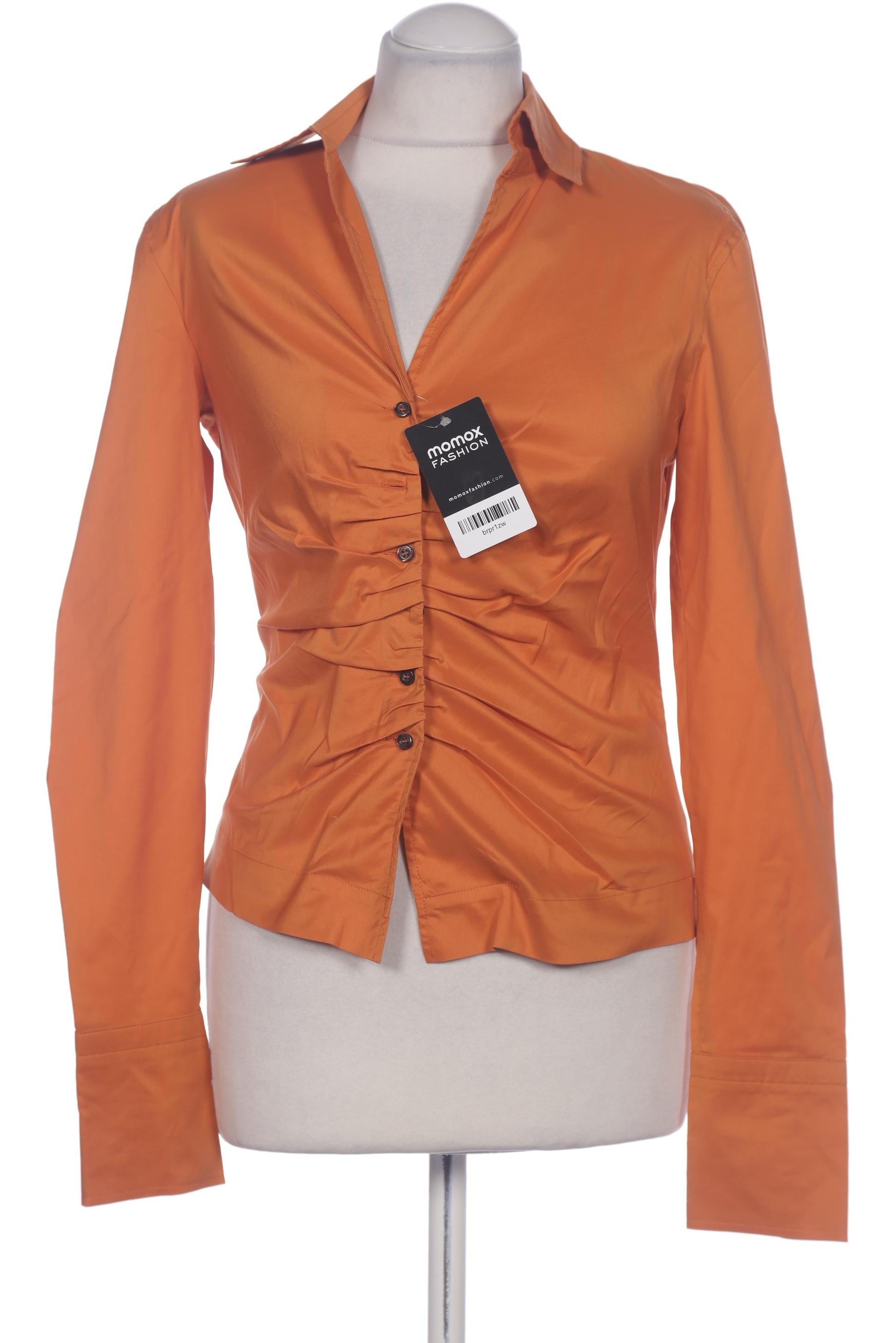 

Rene Lezard Damen Bluse, orange, Gr. 36