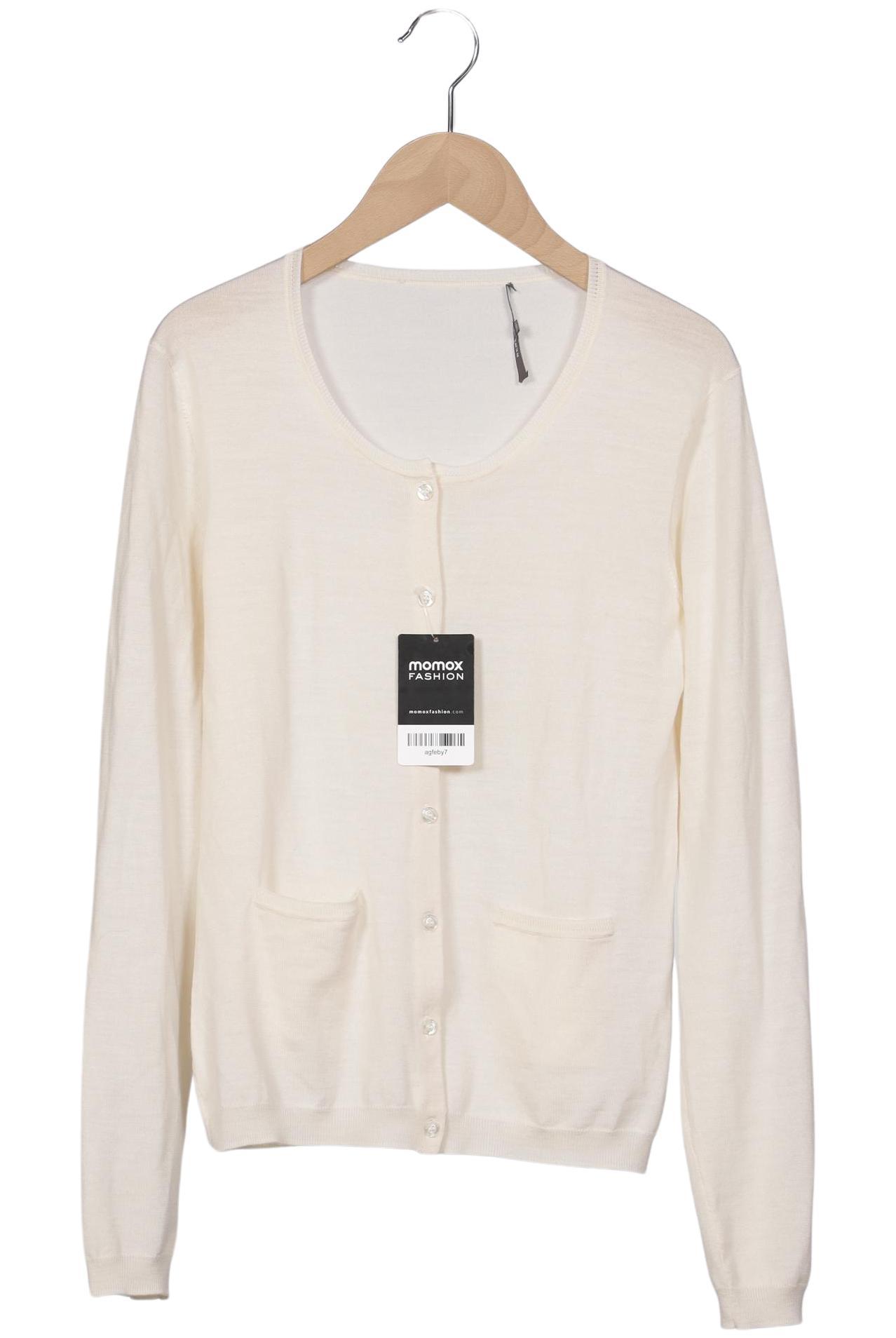 

Rene Lezard Damen Strickjacke, cremeweiß, Gr. 36