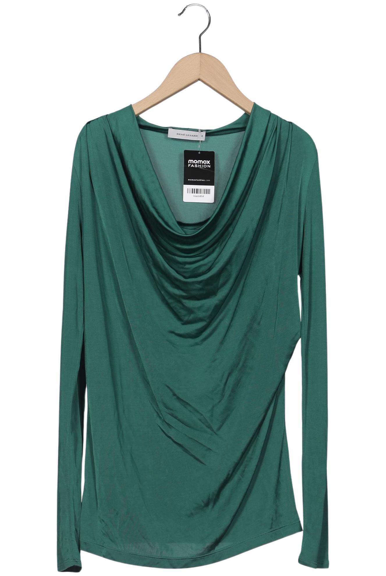 

Rene Lezard Damen Langarmshirt, grün, Gr. 36