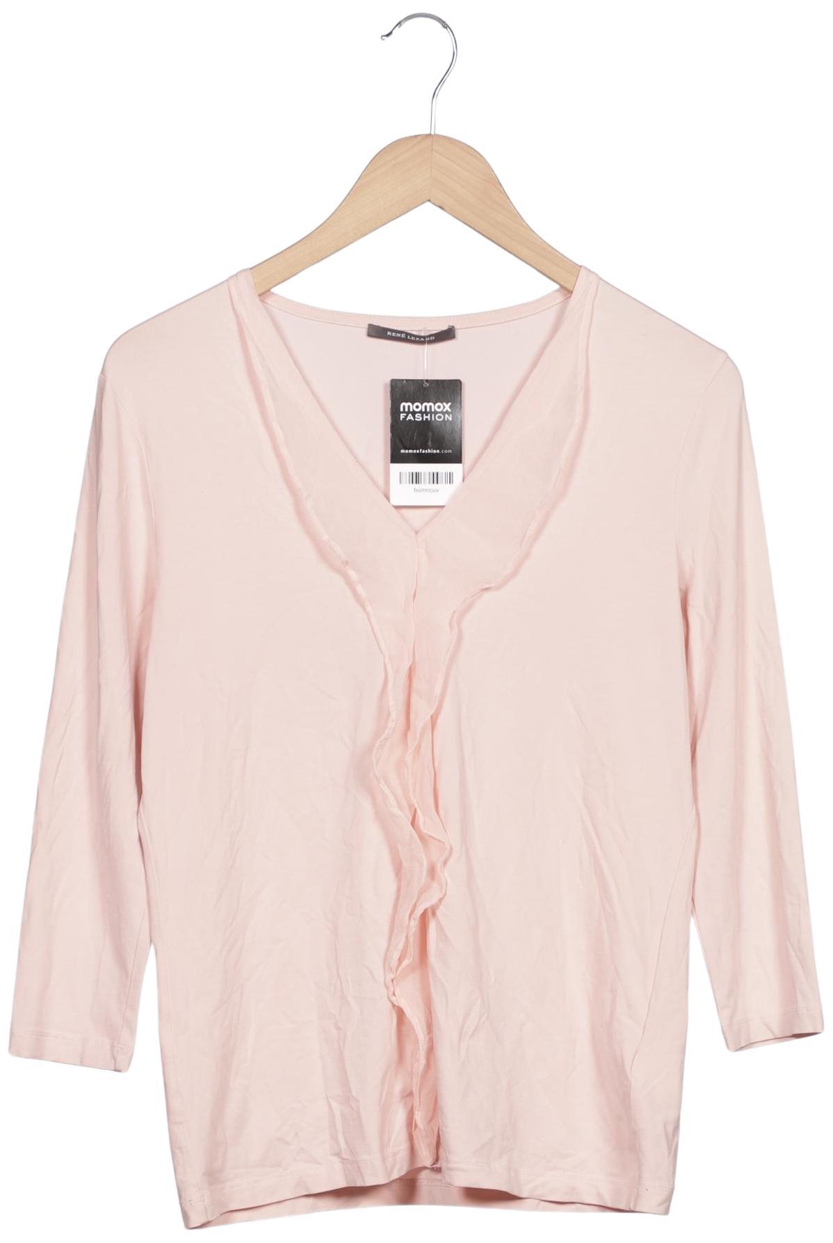 

Rene Lezard Damen Langarmshirt, pink, Gr. 38