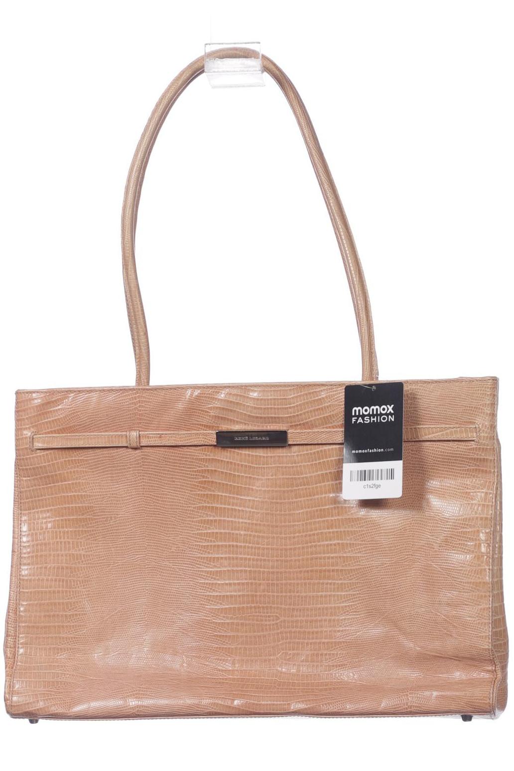 

Rene Lezard Damen Handtasche, beige, Gr.